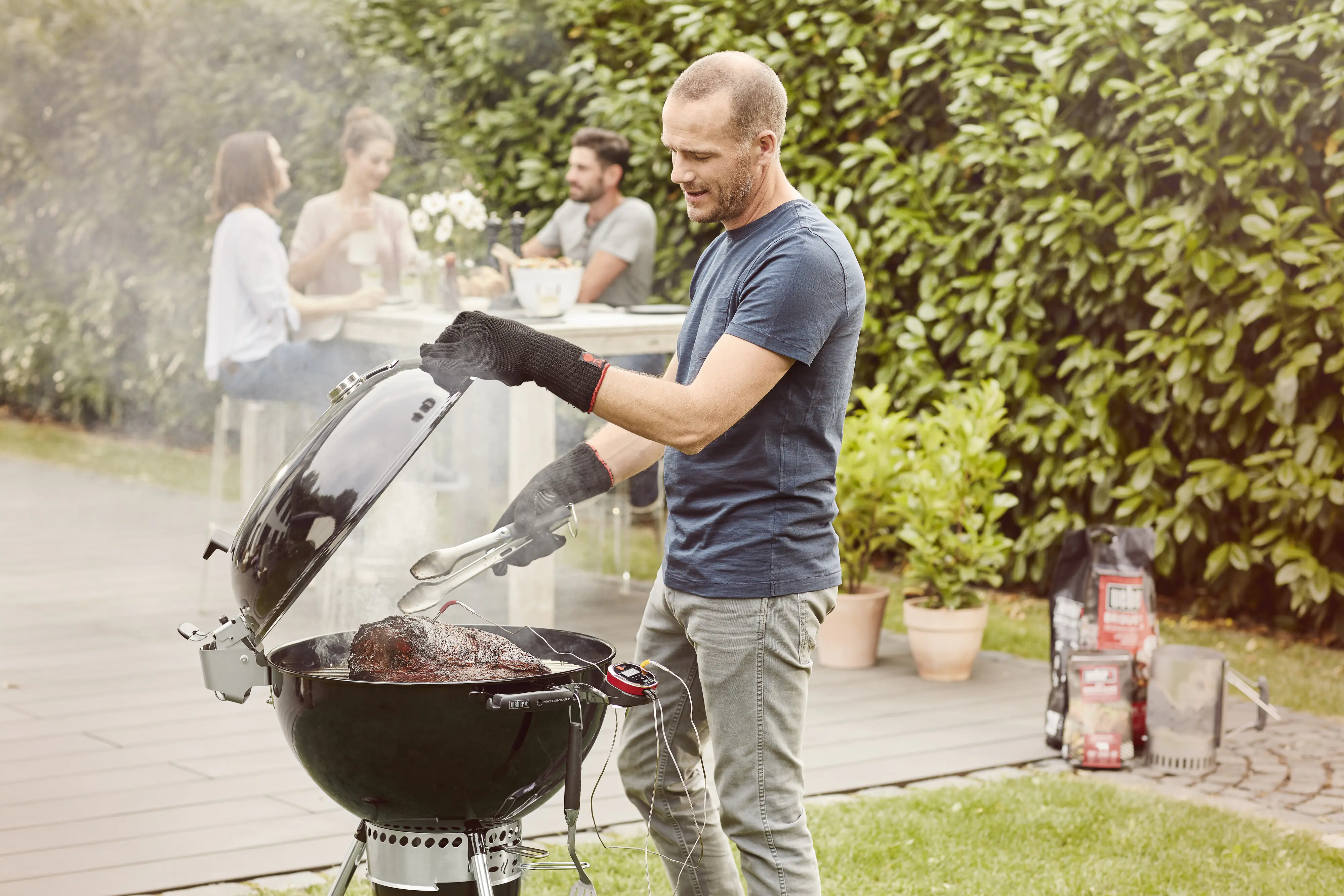 Weber Holzkohlegrill Master-Touch GBS E-5770 Ø 57 cm