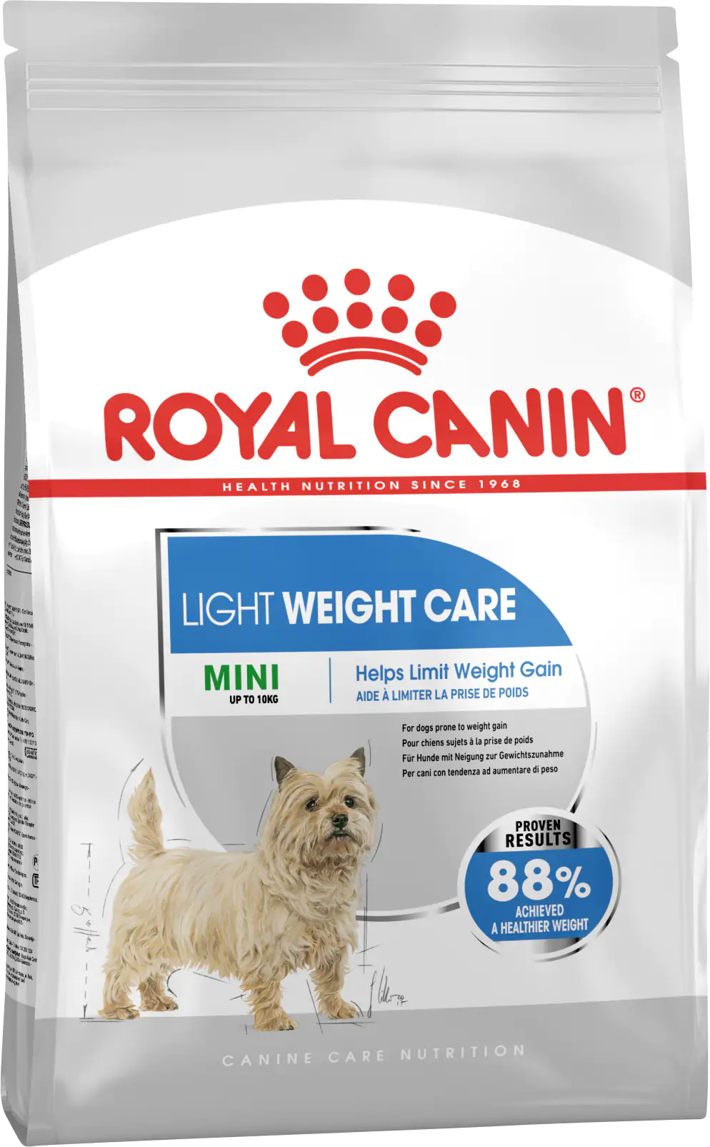 Royal Canin Hundetrockenfutter Adult Mini Light 3 kg Geflügel
