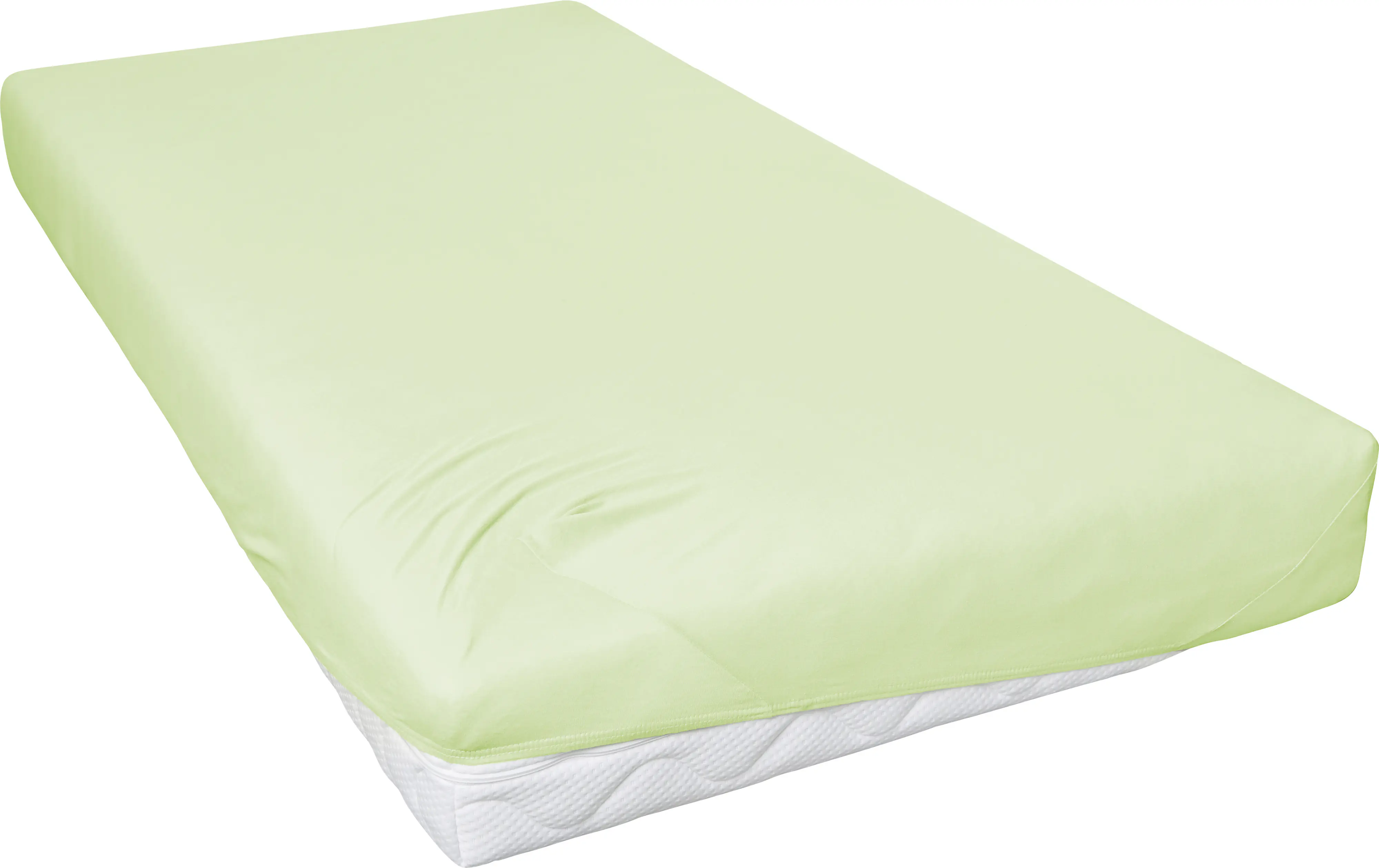 Vario Spannbetttuch Jersey 70 x 140 cm limone
