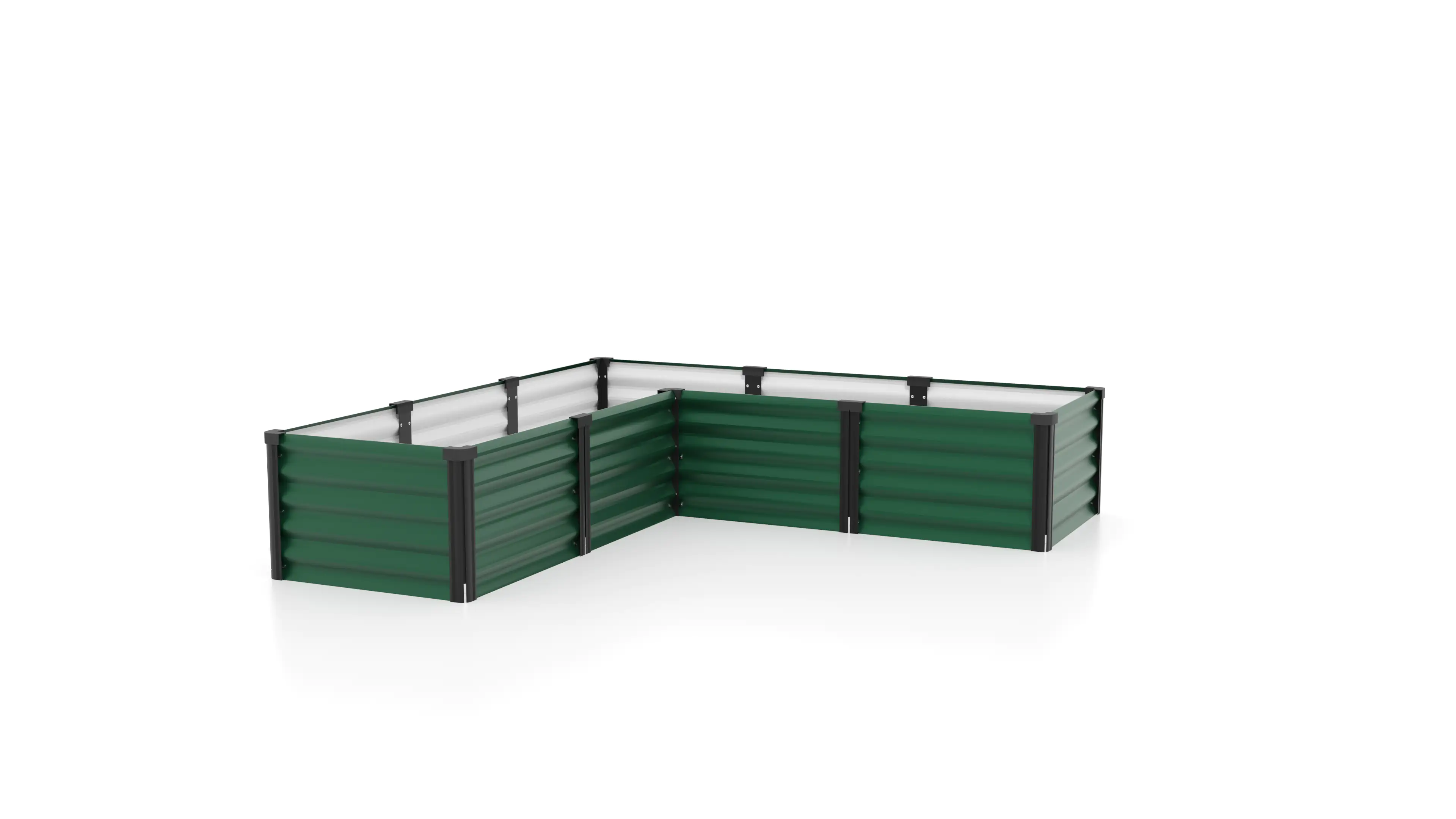 Vitavia Hochbeet Meta In & Out 401M seegras/schwarz 1,85 x 0,85 x 0,40 m