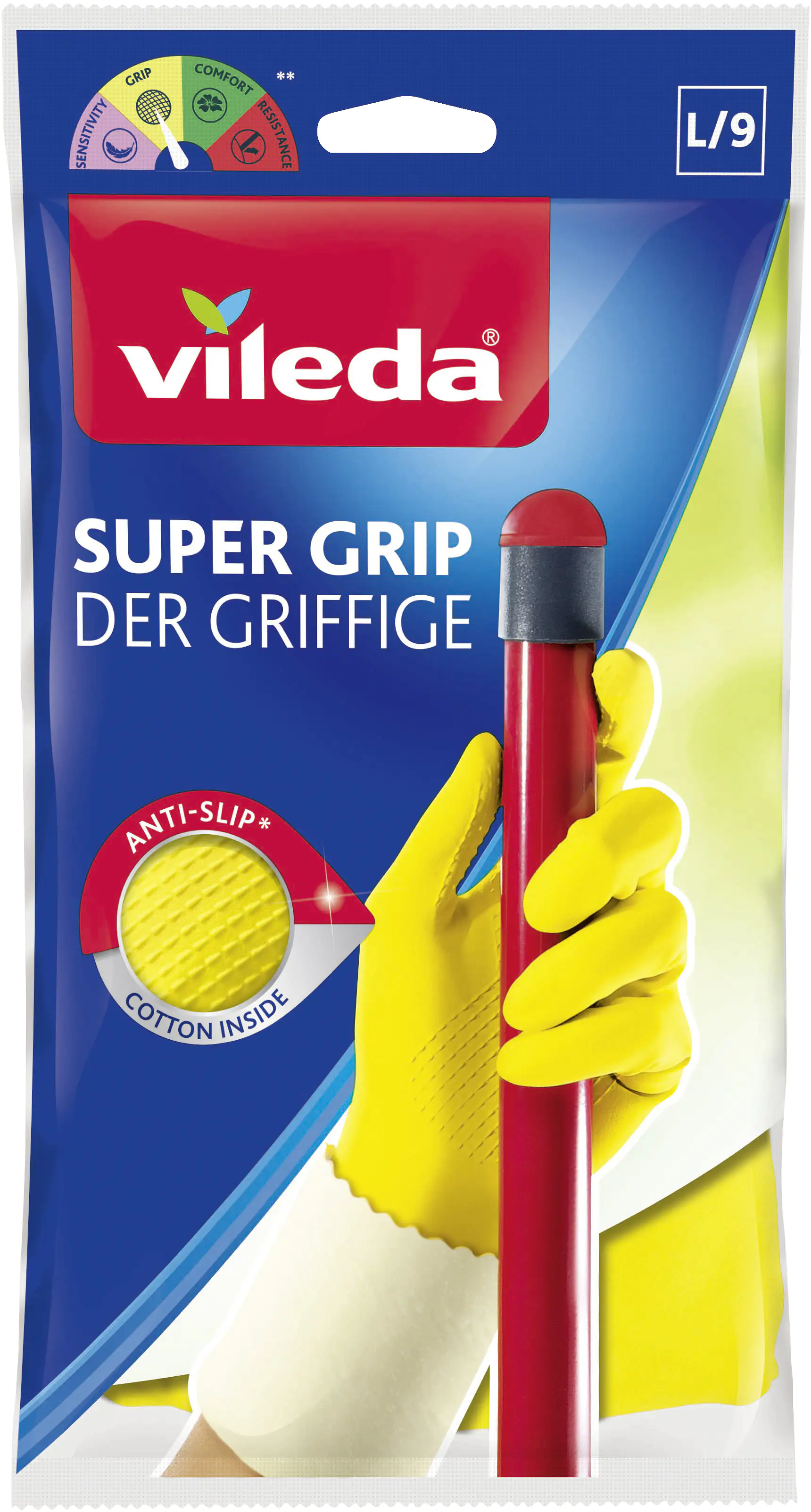 Vileda Haushaltshandschuhe Der Griffige Größe L