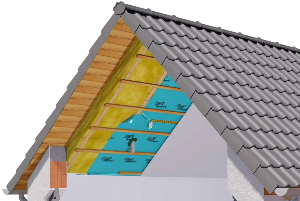 ICUTEC Dampfsperrfolie 5 x 2 m = 10 m² blau