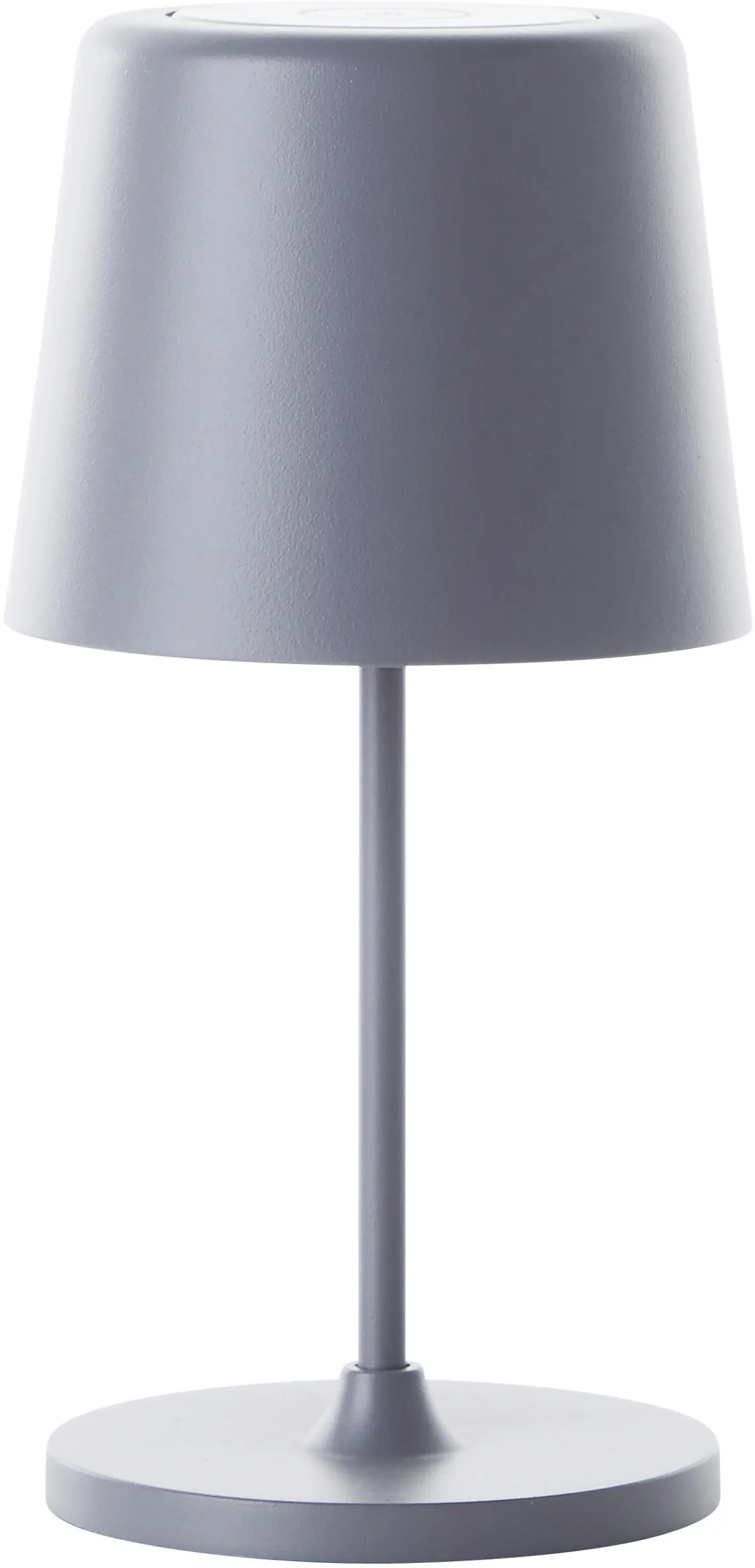 Brilliant LED Akku-Tischlampe Kaami 37 cm dimmbar USB-Kabel grau warmweiß 