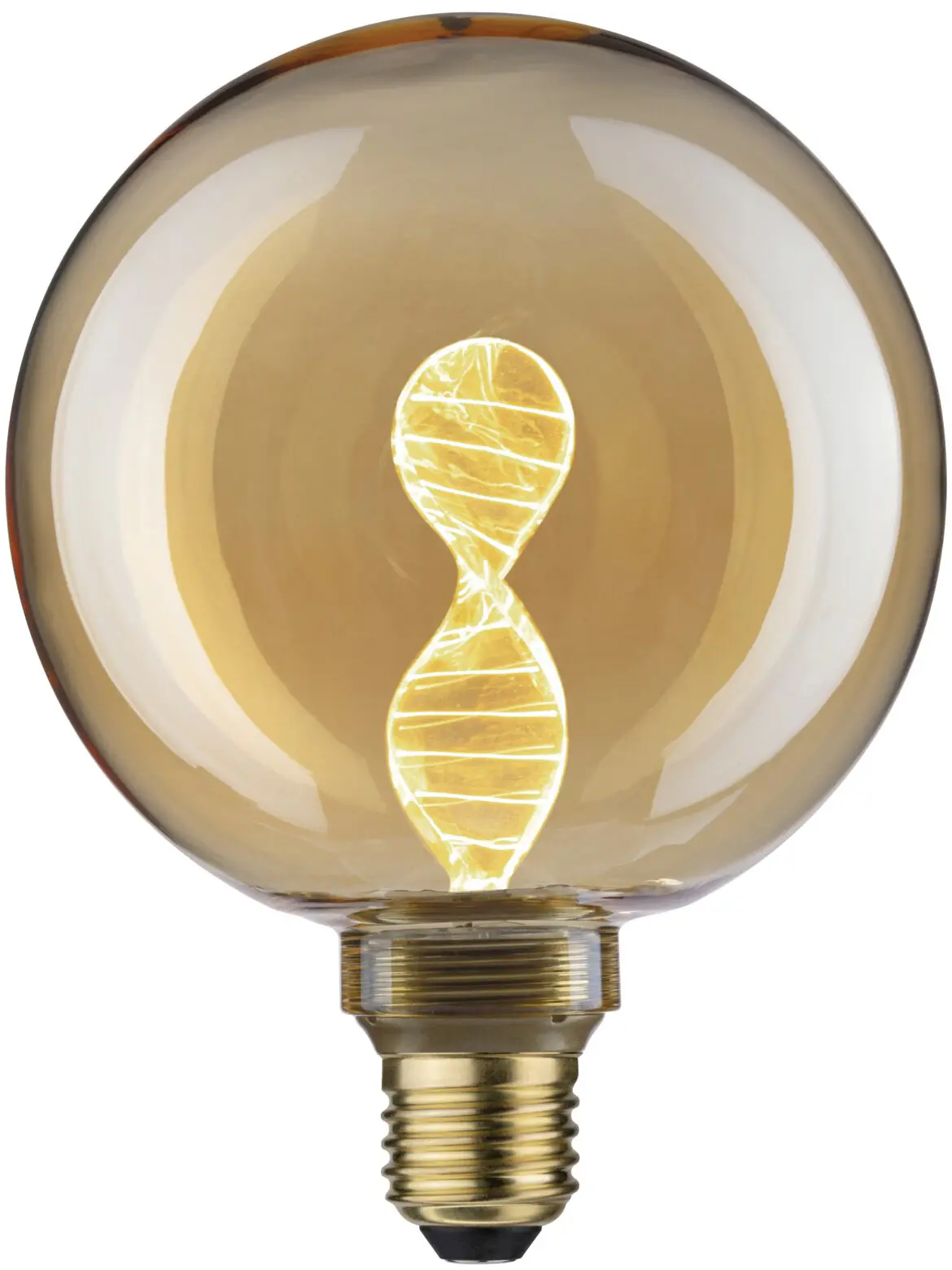 Paulmann LED Globe G125 Inner Glow Helix E27 3,5W gold