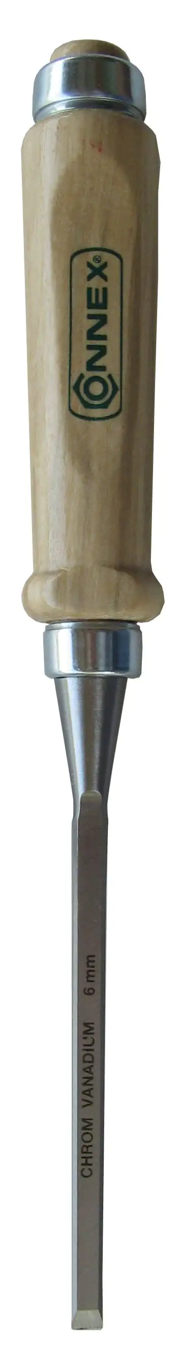 Connex Stechbeitel 6 mm Chrom-Vanadium-Klinge