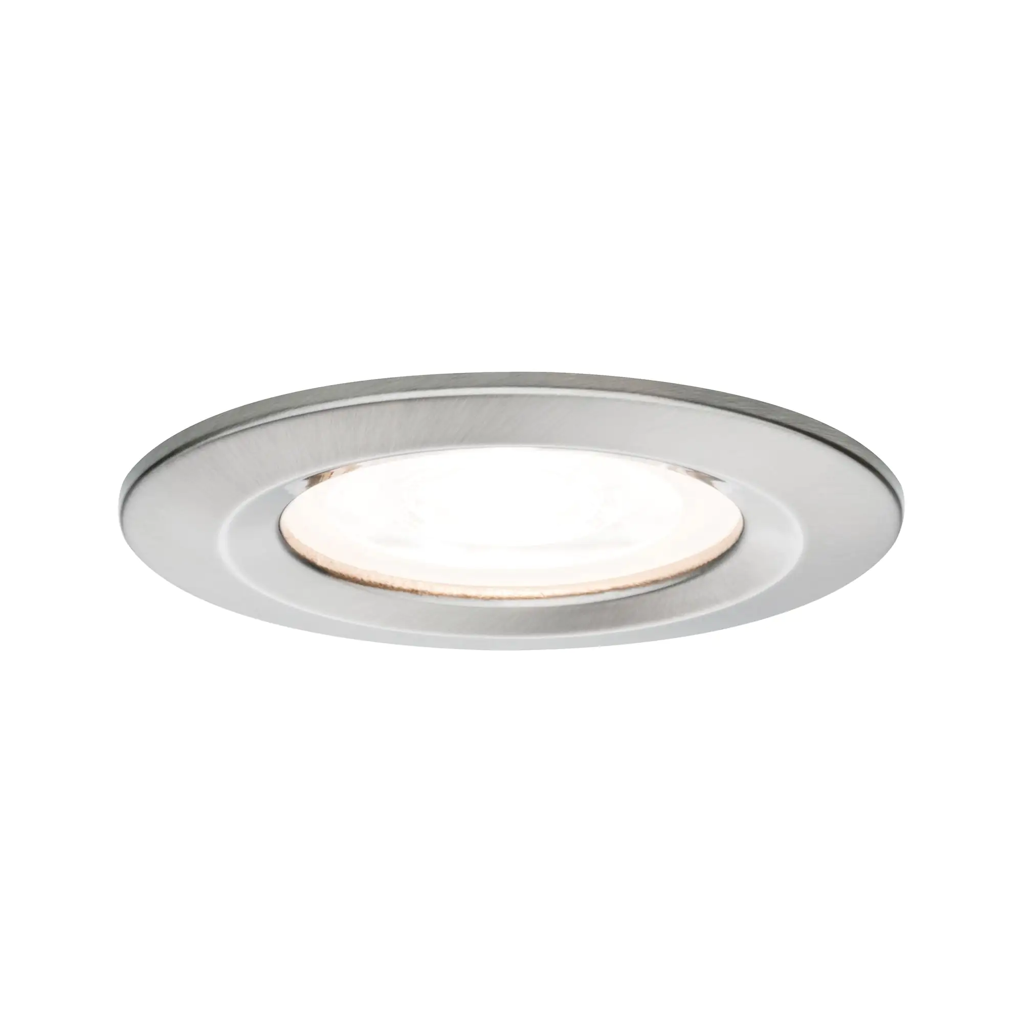 Paulmann Einbauleuchte Nova eisen Ø 7,8 cm GU10 35 W dimmbar warmweiß
