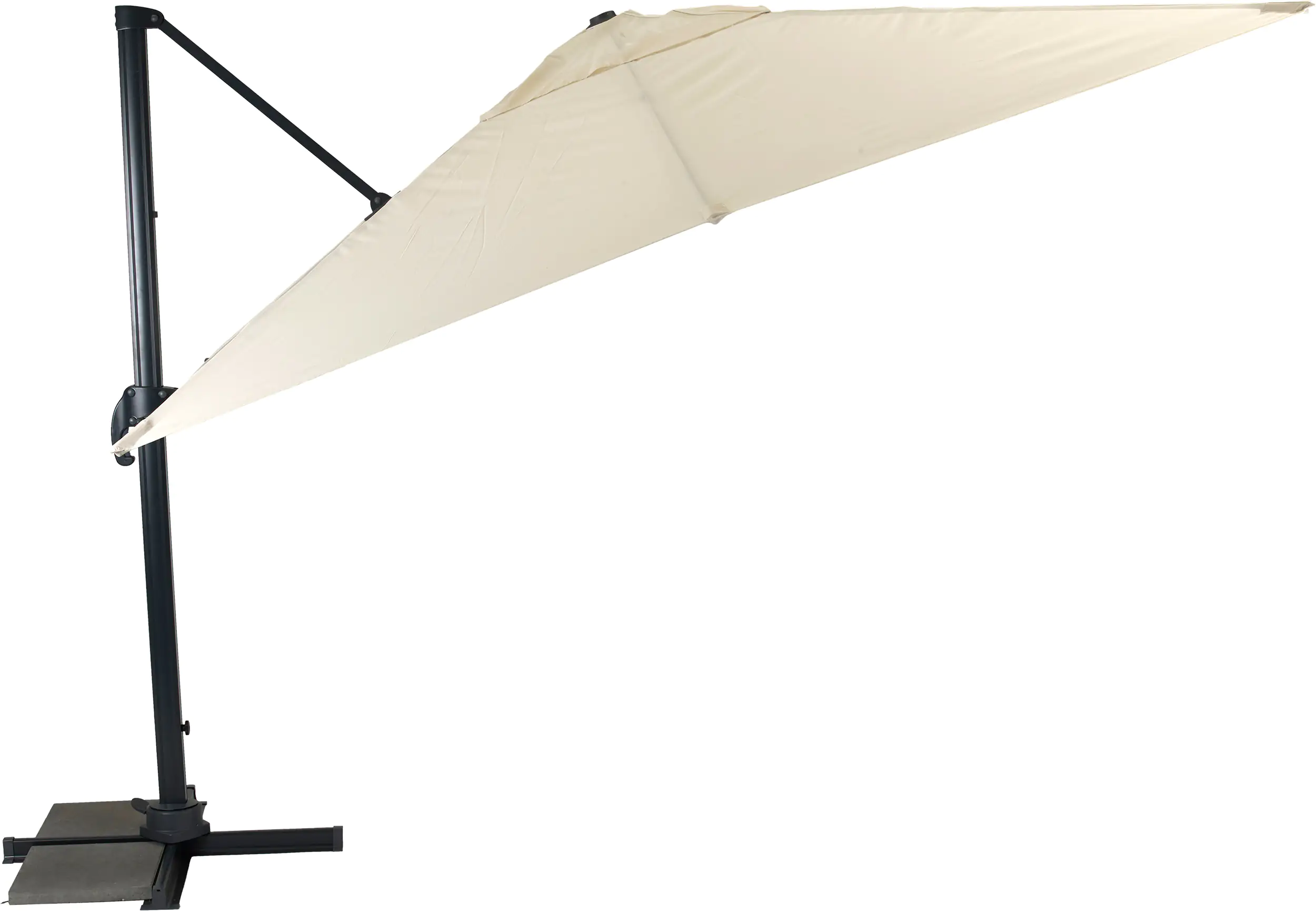 Primaster Ampelschirm Catania beige, 300 x 300 cm