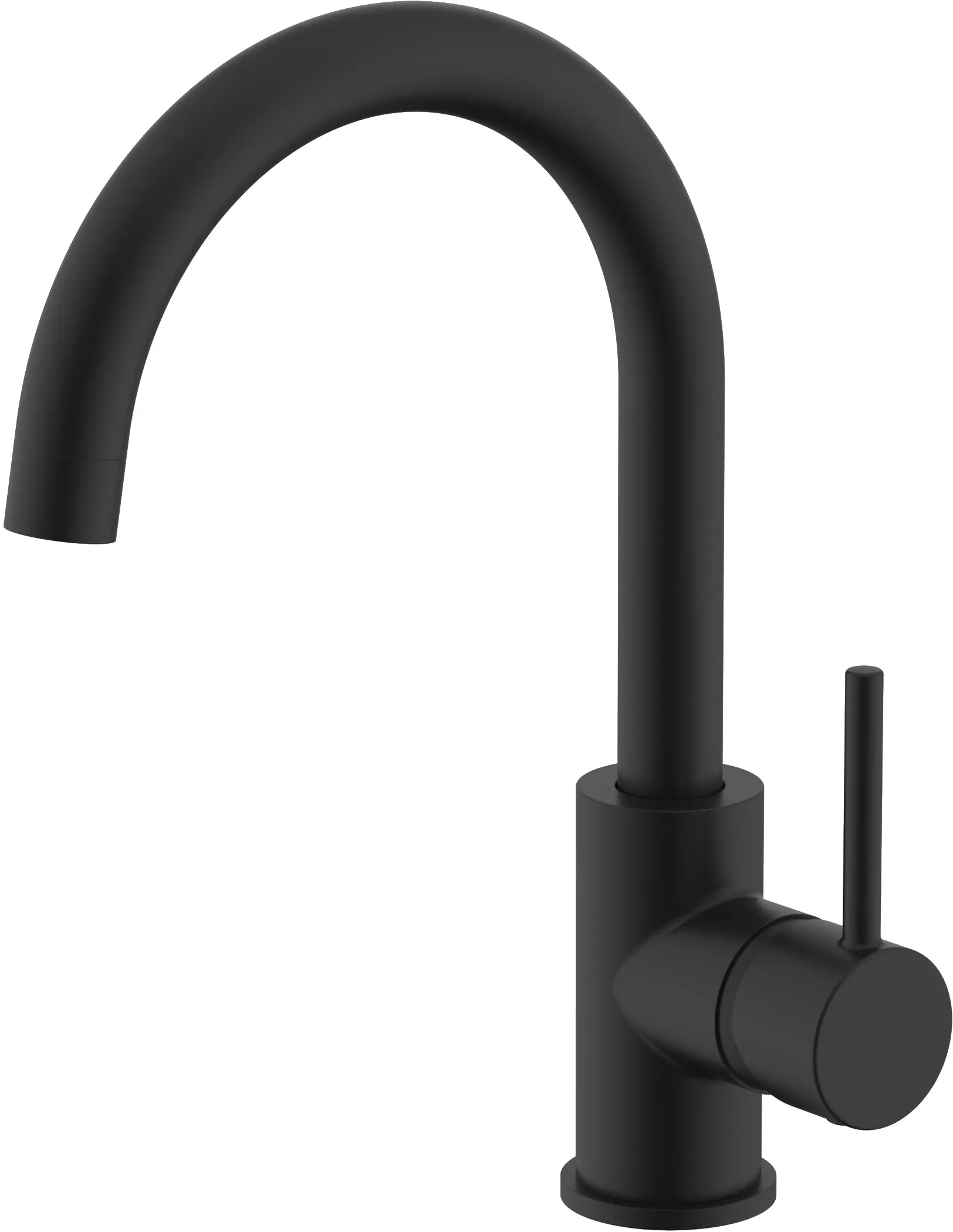 Primaster Waschtischarmatur Korfu schwarz matt