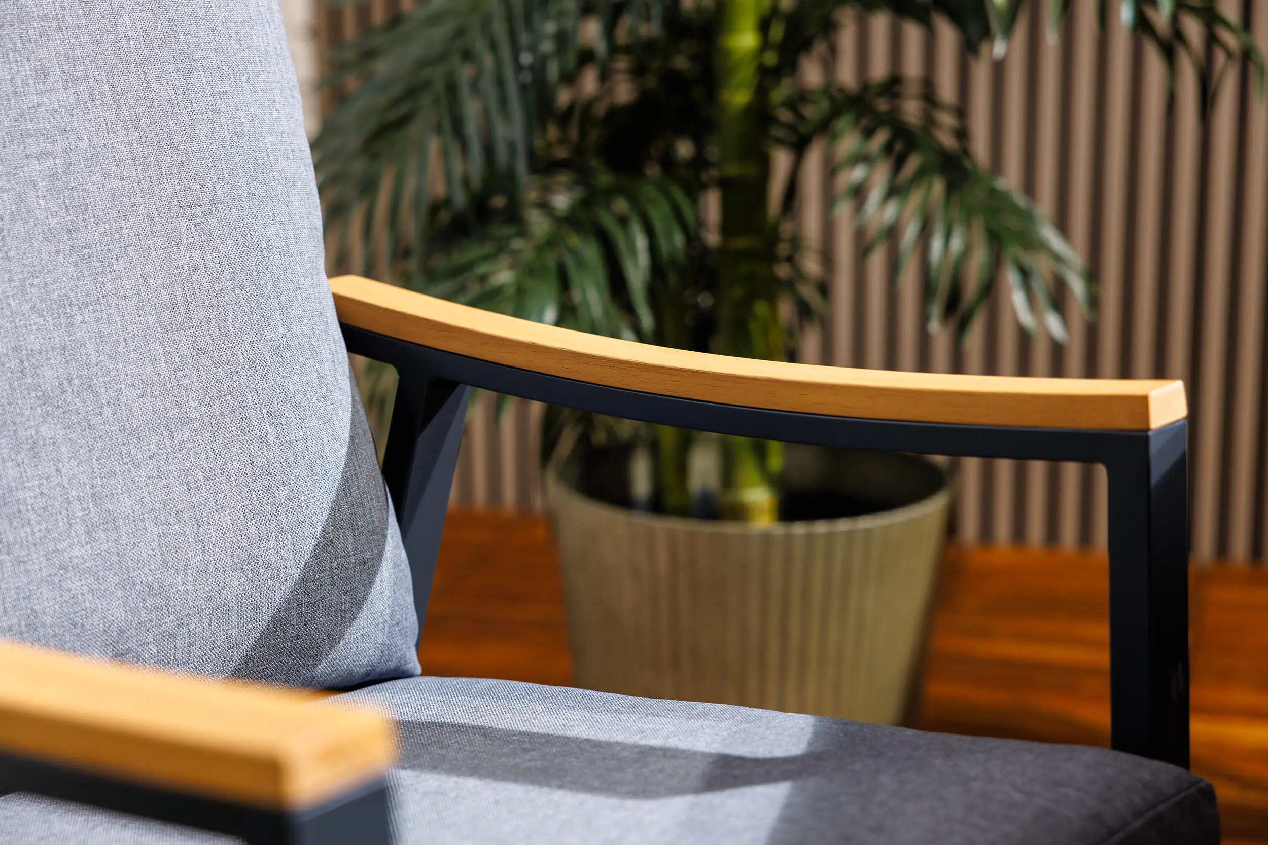 Primaster Dining Möbelset Eukalyptus Shanghai 7-teilig