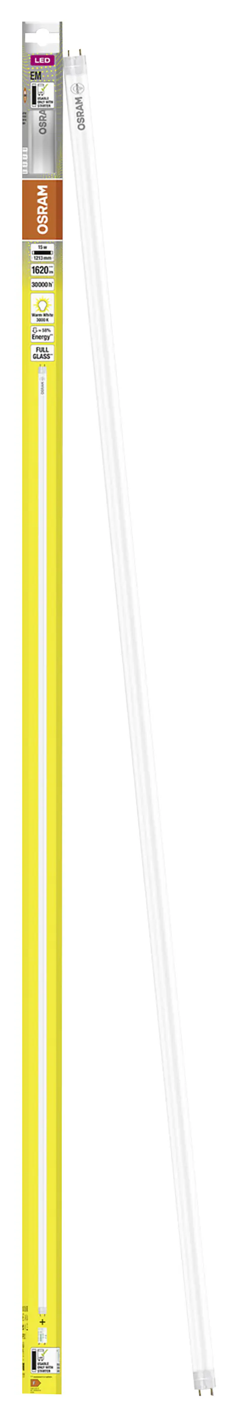 Osram LED Röhre 120 cm G13 15 W warmweiß