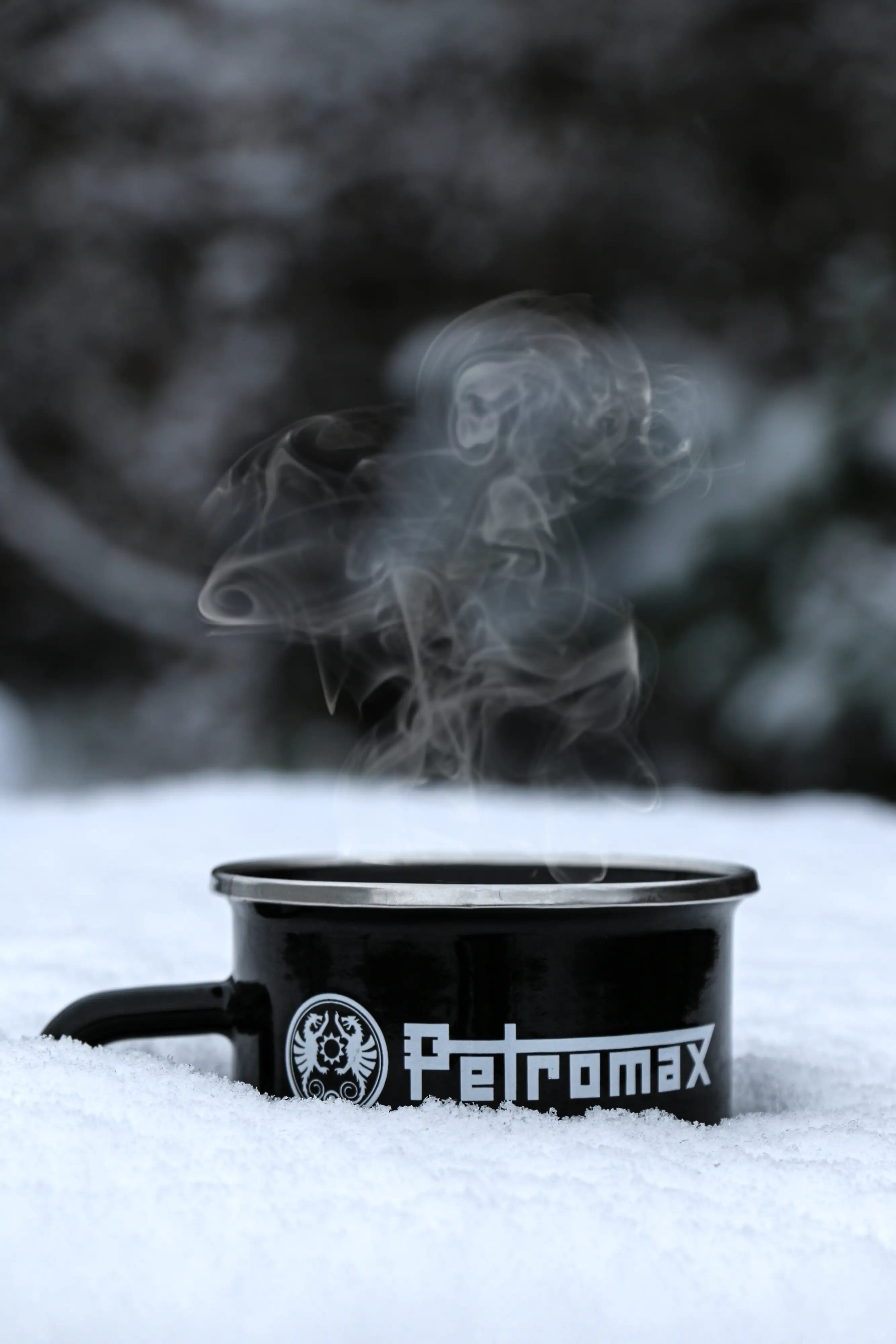 Petromax Becher Emaille schwarz