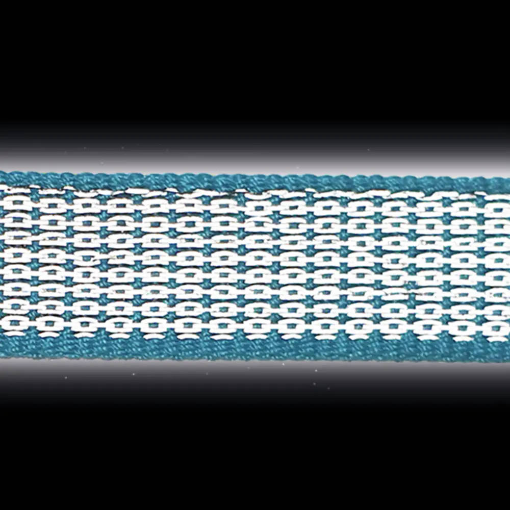 Nobby Hundehalsband Full Reflect L-XL hellblau