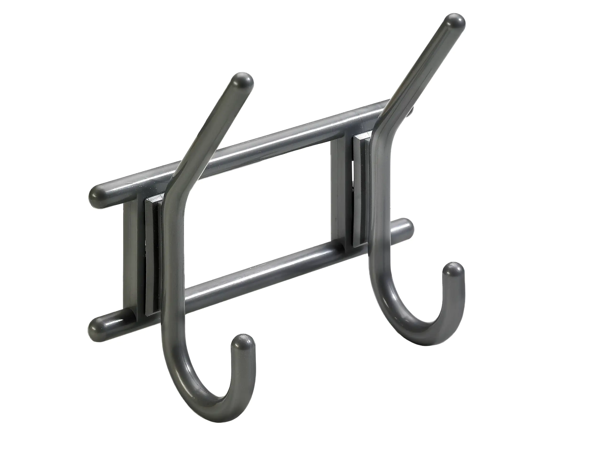 Hettich Garderobenhaken 2 Haken 16,3 x 15,0 x 7,0 cm anthrazit