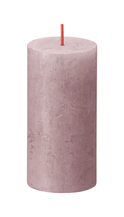 Bolsius Rustik-Kerze 100/50 mm Eschen-Rose