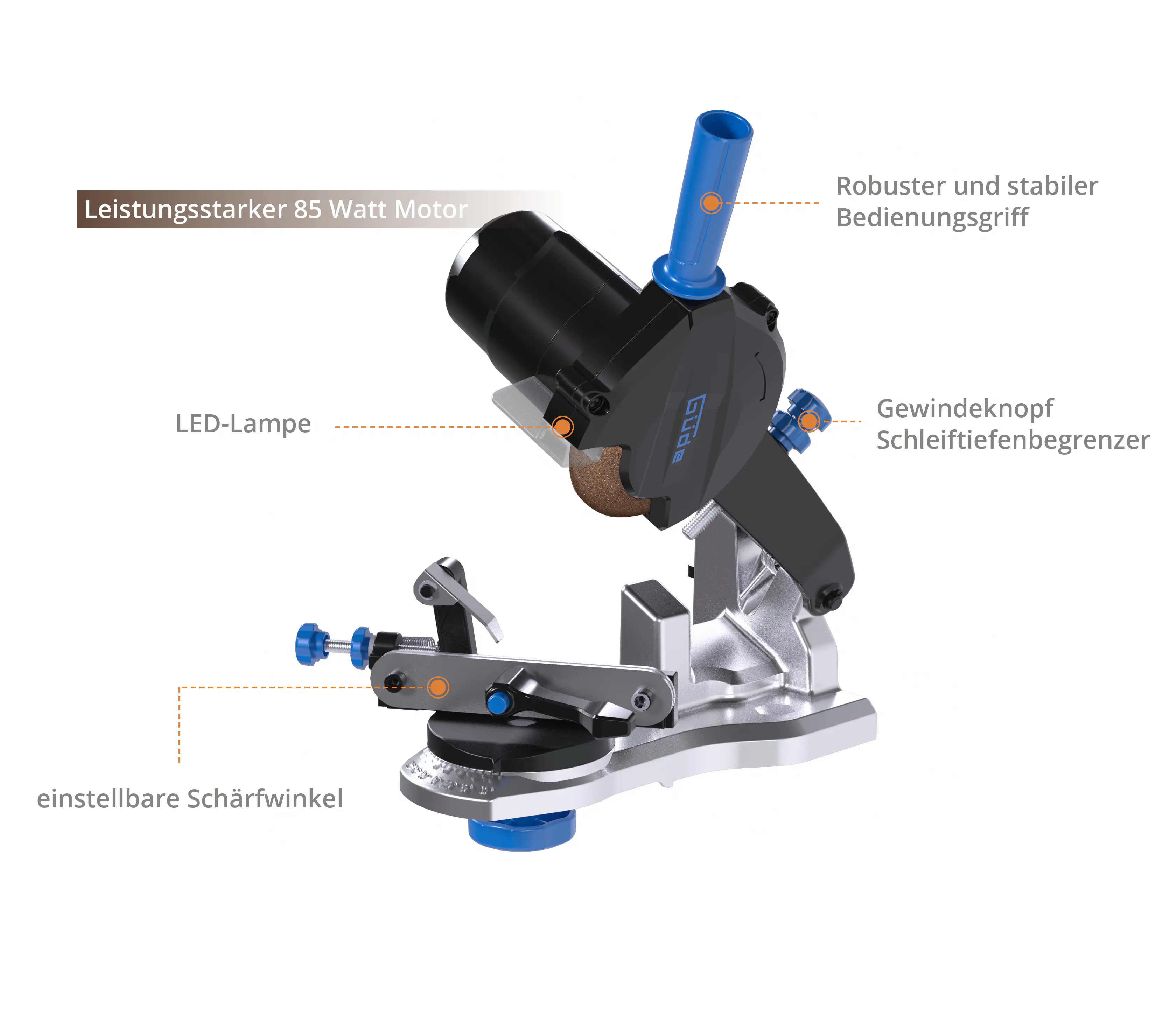 Güde Sägekettenschärfgerät GKS 108 85 W