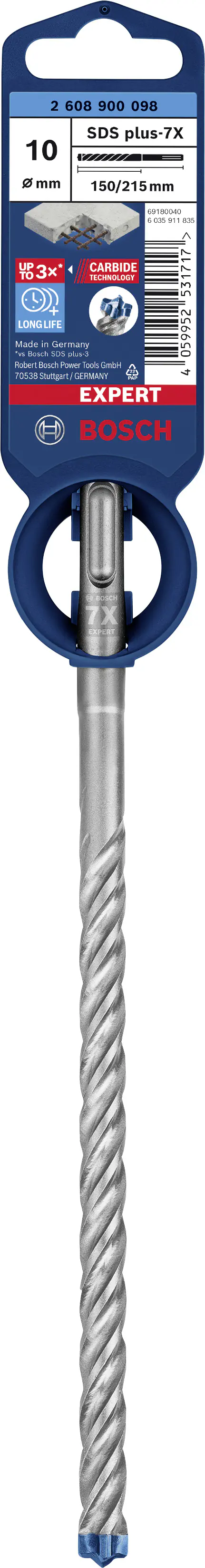 Bosch Expert SDS plus-7X Hammerbohrer Ø 10 mm