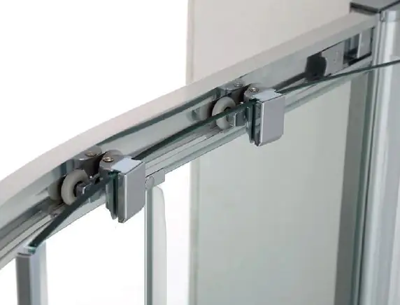 Primaster Runddusche Easy-6 Schiebetür 80 x 80 cm Klarglas chrom