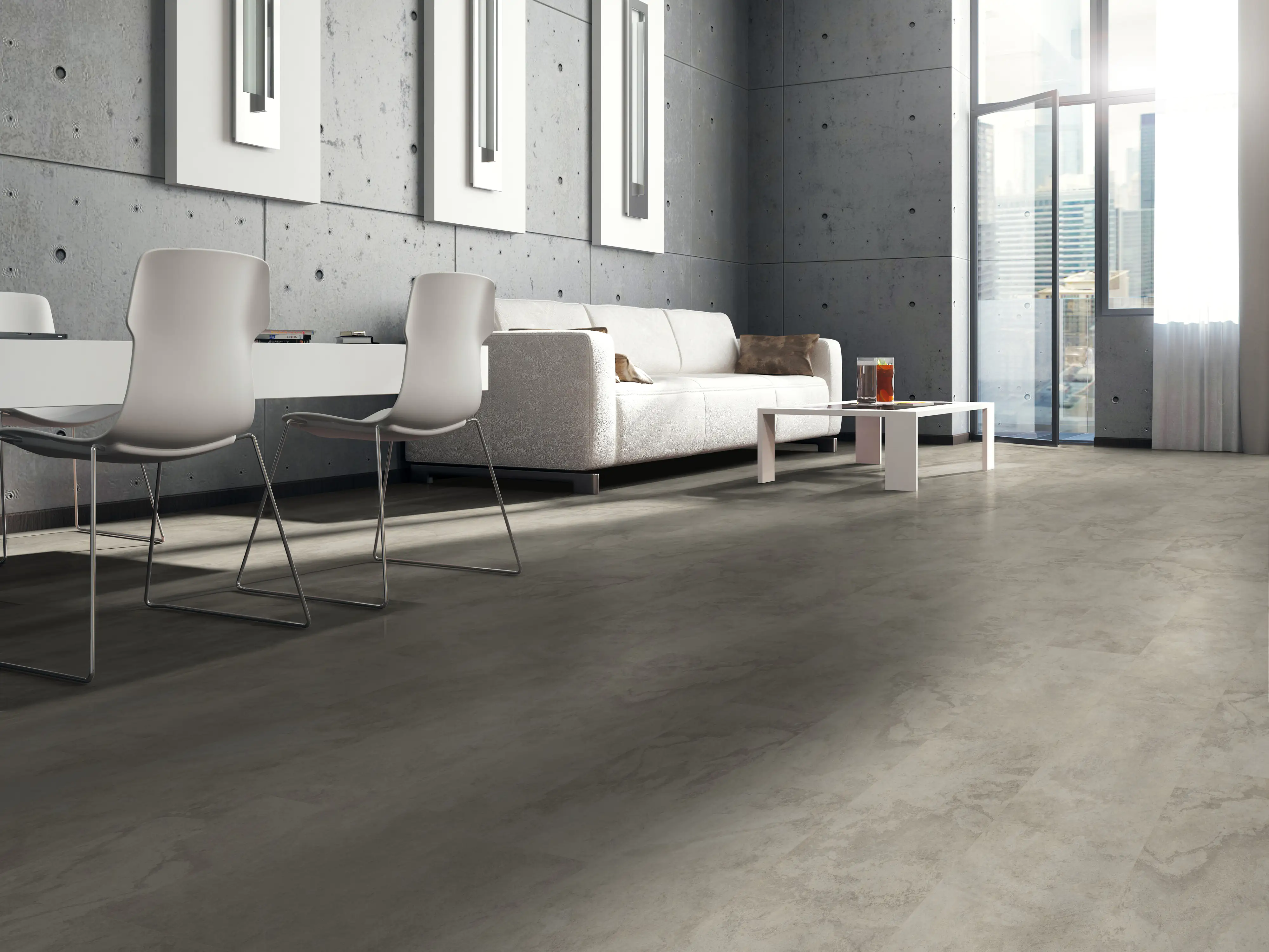 Classen Vinylboden Fliese Nimbus Beige 63,8 x 31 cm