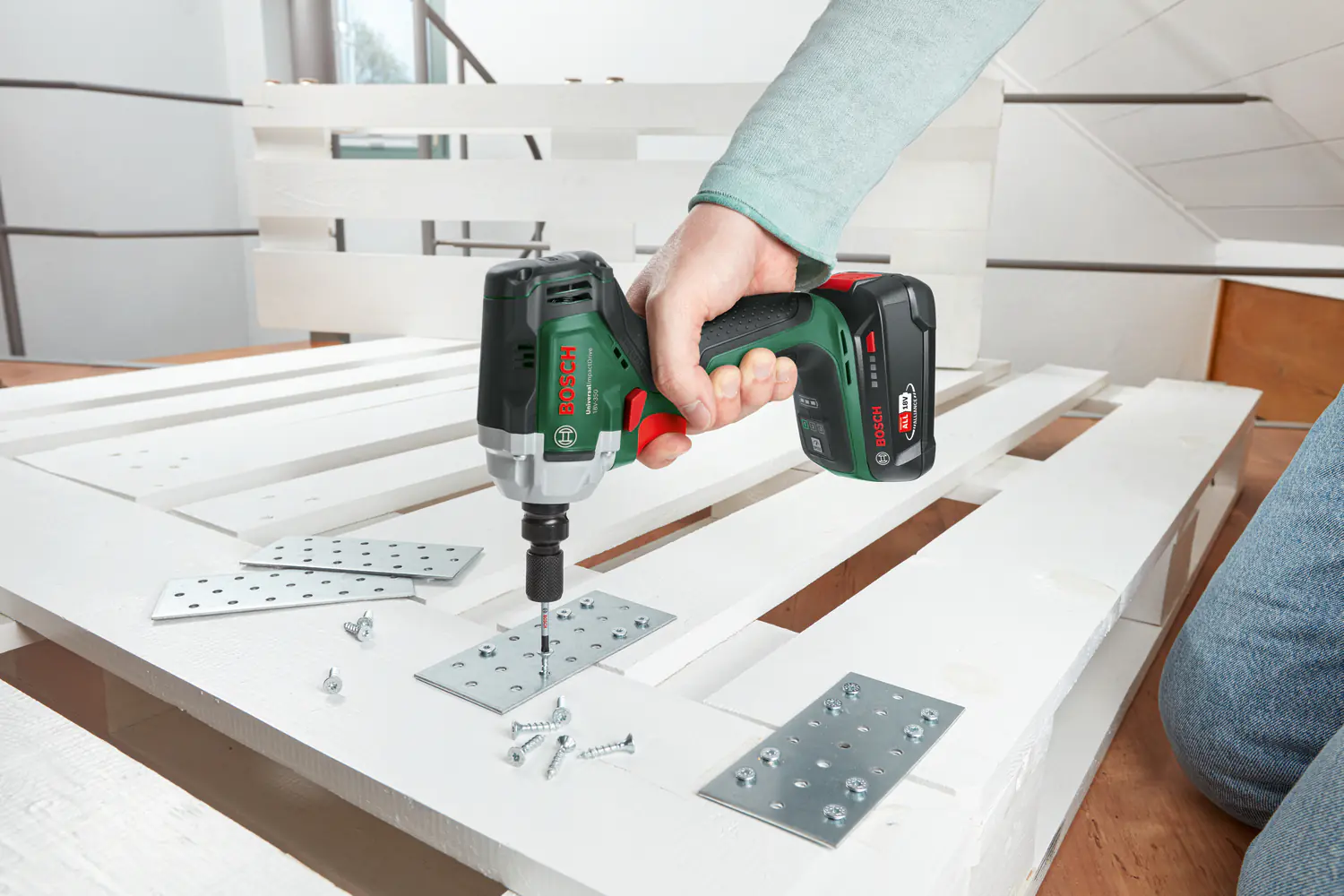 Bosch Akku-Drehschlagschrauber UniversalImpactDrive 18V-350 Solo