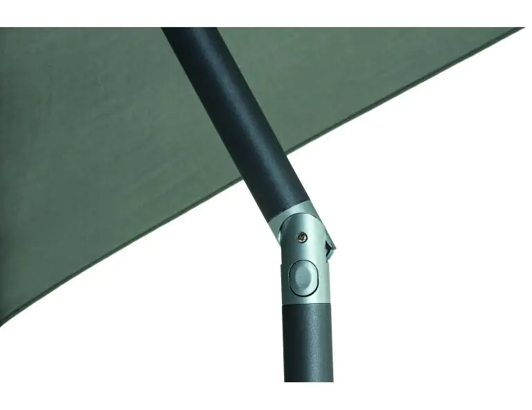 Siena Garden Mittelstockschirm Avio olive Ø 300 cm