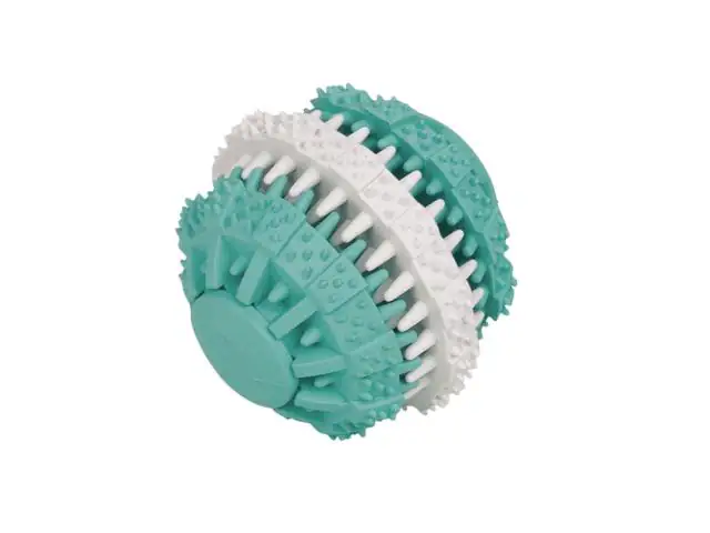 Nobby Vollgummi Ball DENTAL LINE zweifarbig 6 cm