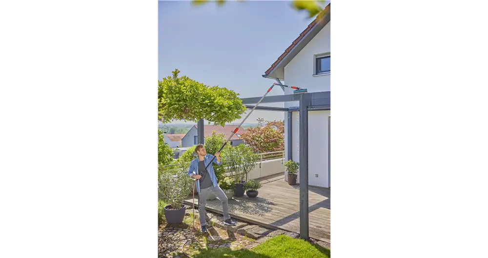 Gardena Cleansystem Stiel Flex 53 cm beidseitig abwinkelbar