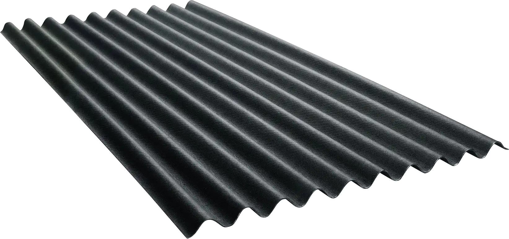 Onduline Bitumenwellplatte Ondalux 200 x 95 cm 2,6 mm schwarz