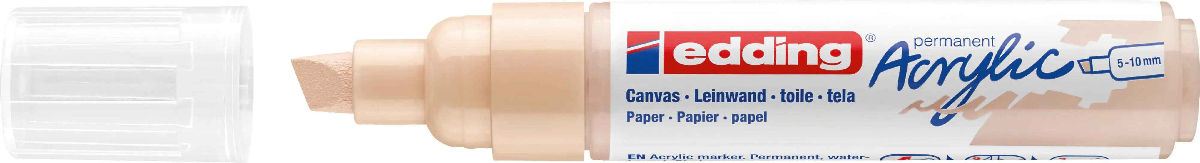 edding 5000 Acrylmarker breit warmbeige 5 - 10 mm