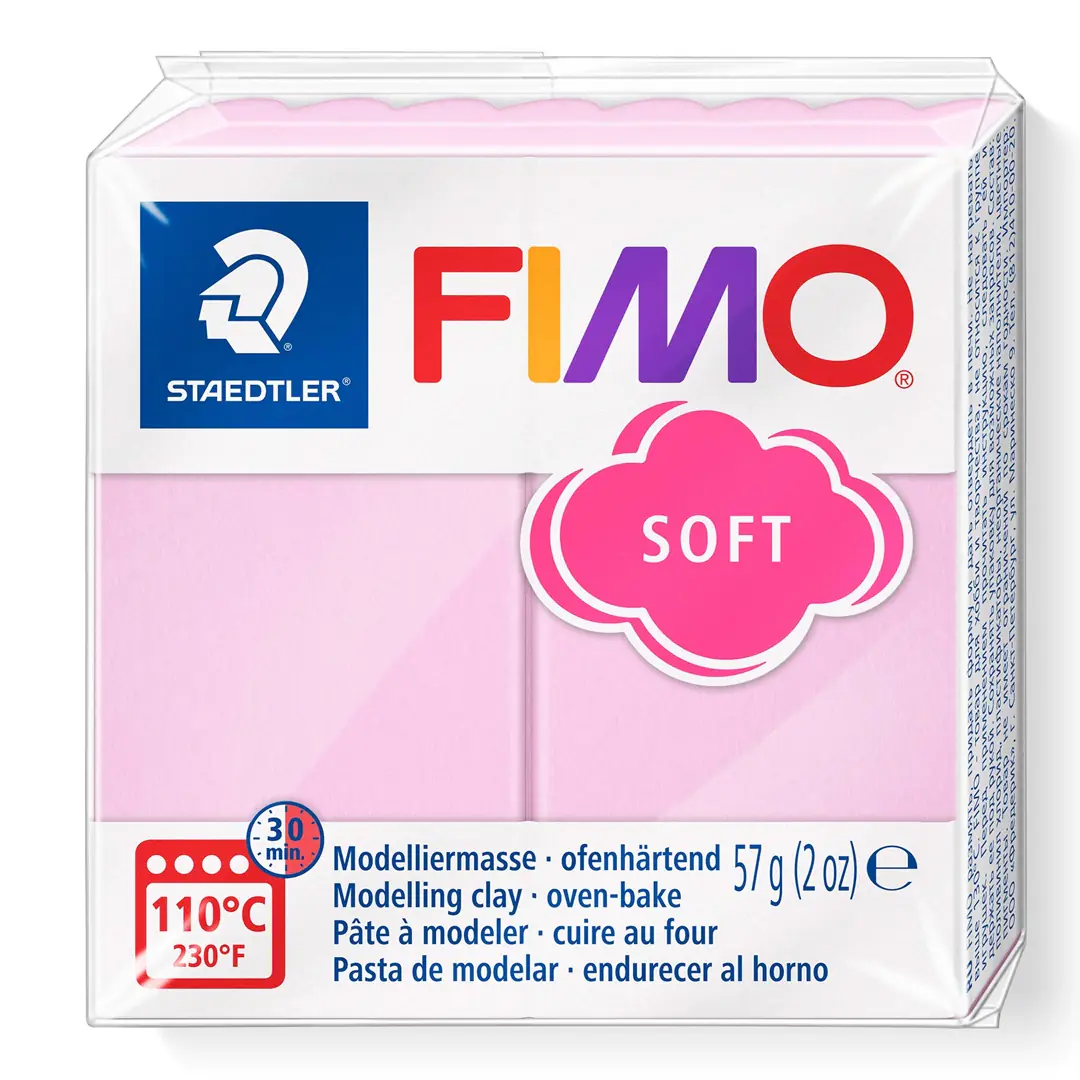 Fimo soft Modelliermasse rosa 57 g
