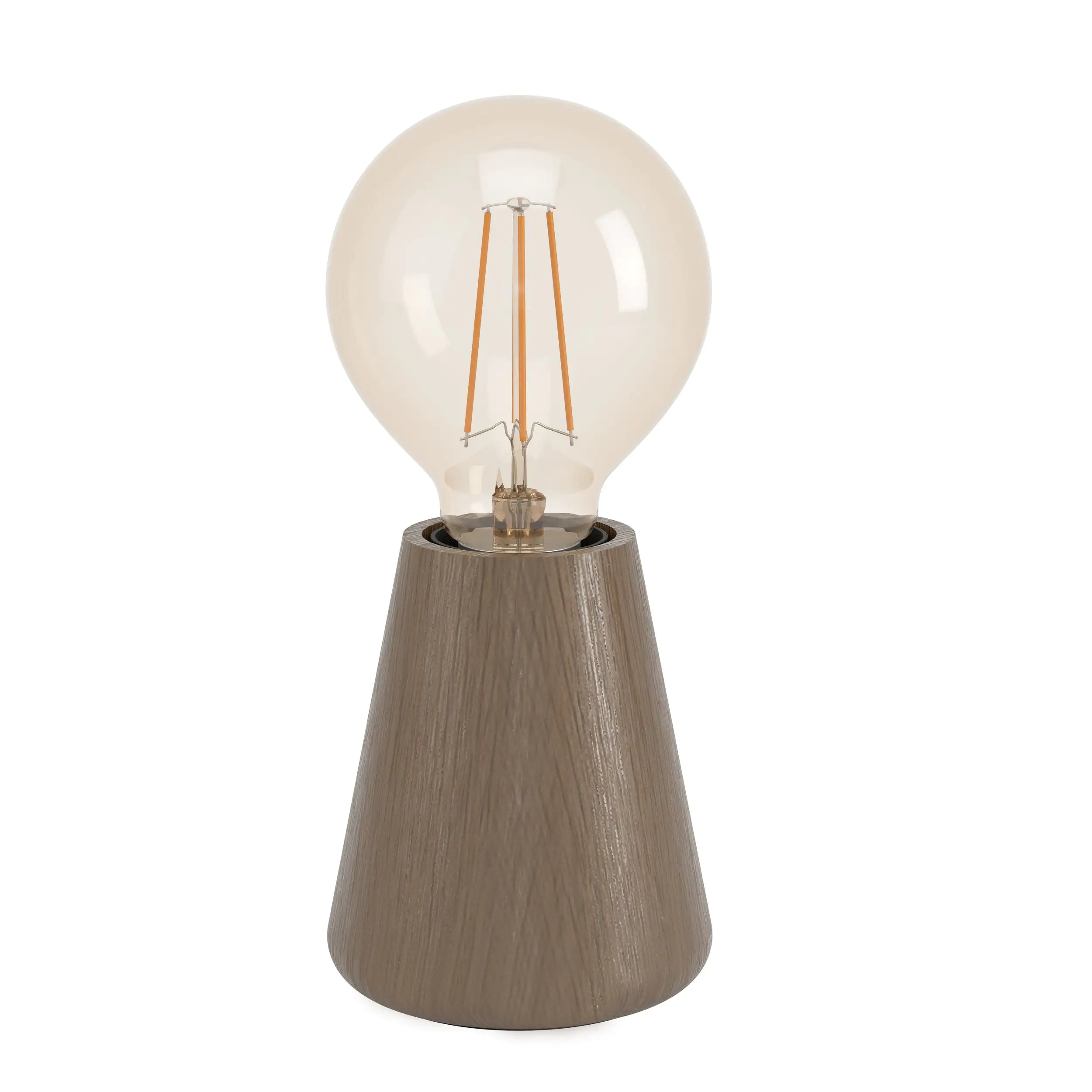 Eglo Tischlampe Asby 10 x 8,5 cm dunkelbraun