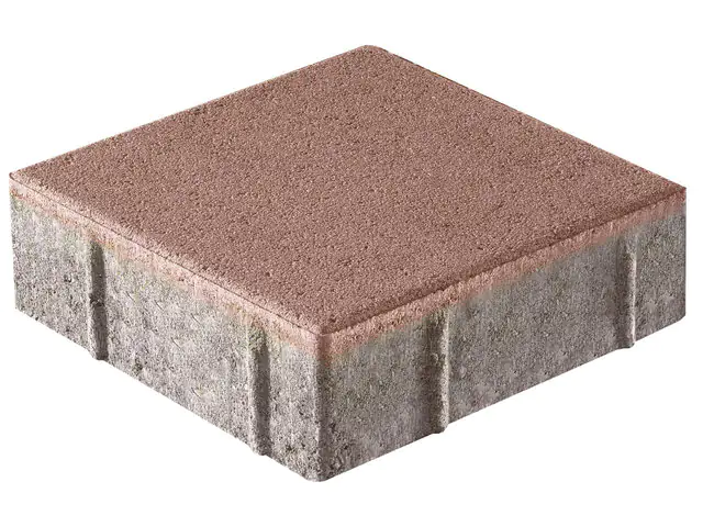 Kann Pflasterstein Quadratpflaster 20 x 20 x 6 cm rot
