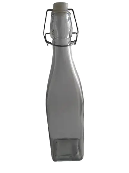 Omega Drahtbügelflasche 500 ml 6,5x6,5x27,5 cm