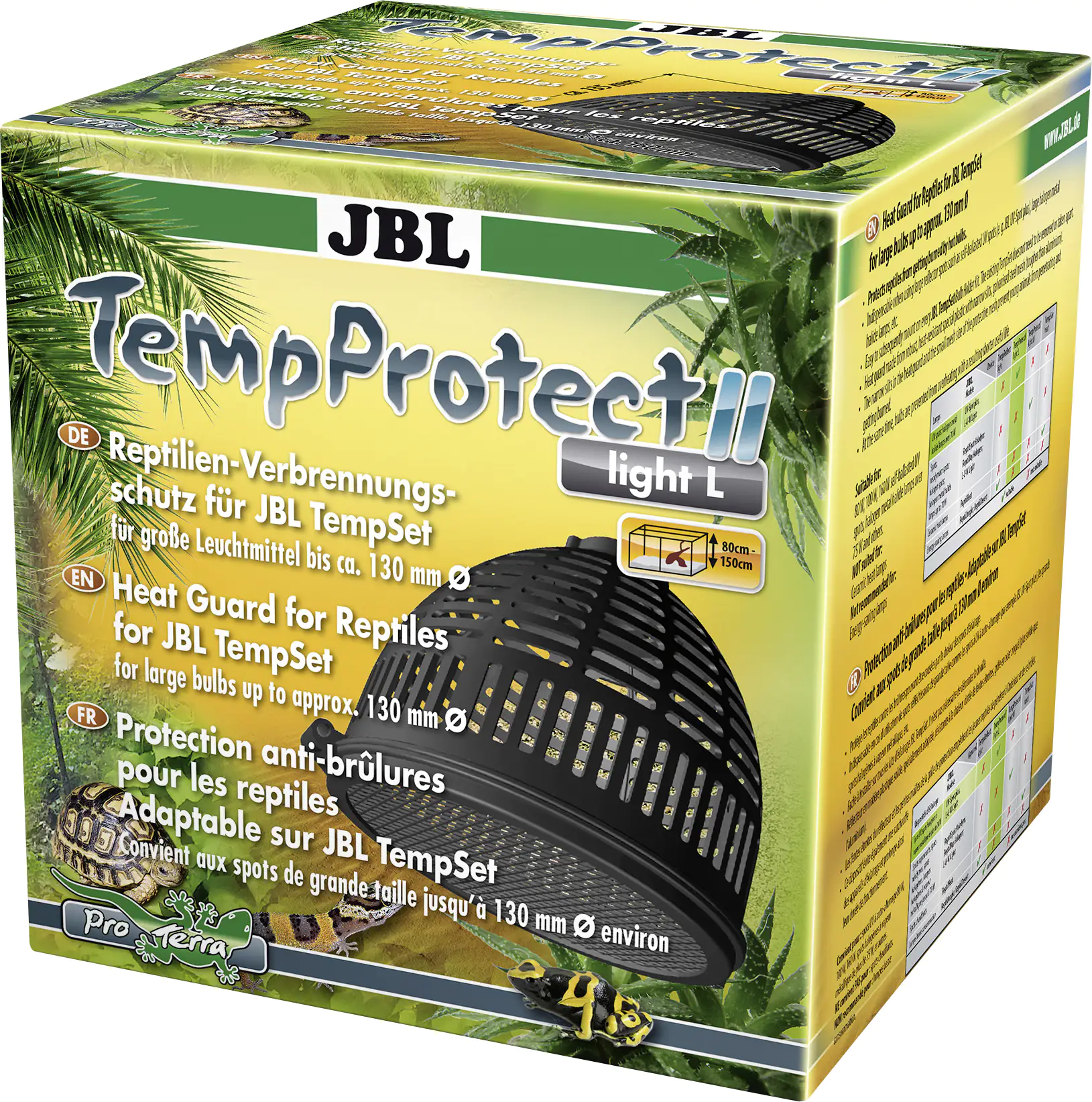 JBL Lampenschirm TempProtect II Light L schwarz