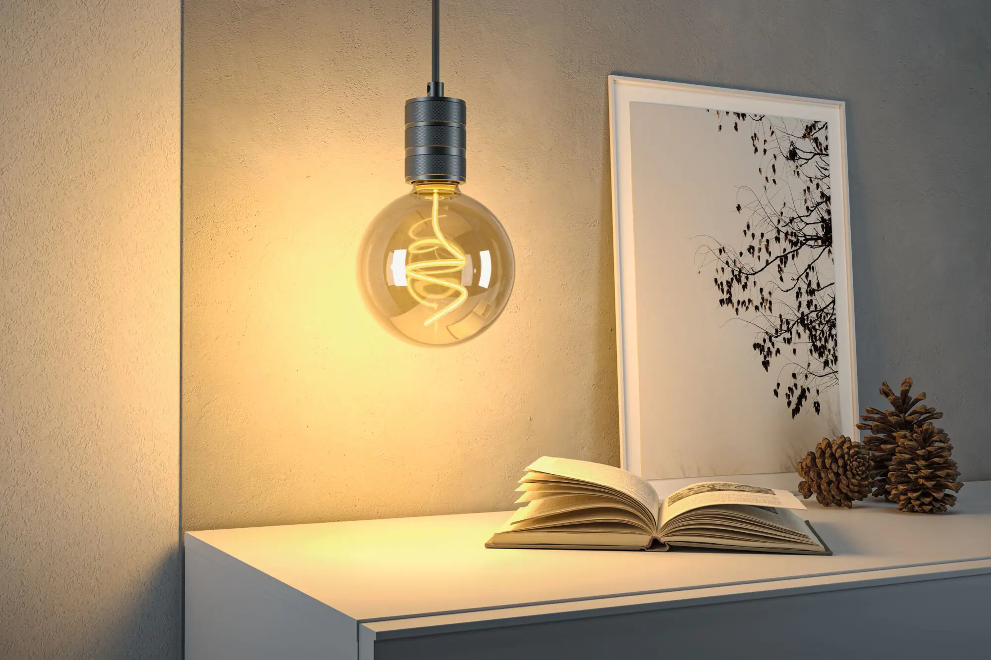 Paulmann LED-Leuchtmittel Floating Shine E27 4 W gold warmweiß dimmbar