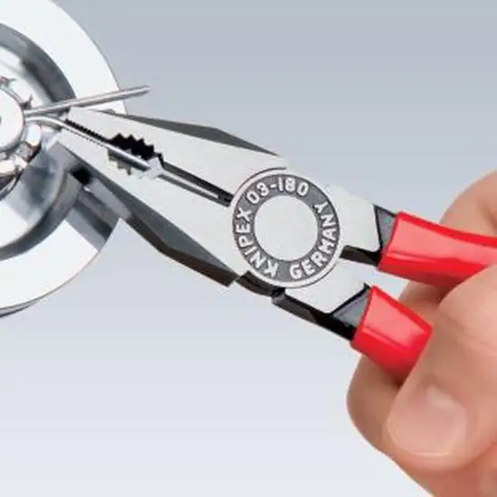 Knipex Kombizange 180 mm schwarz Mehrkomponenten-Hülle