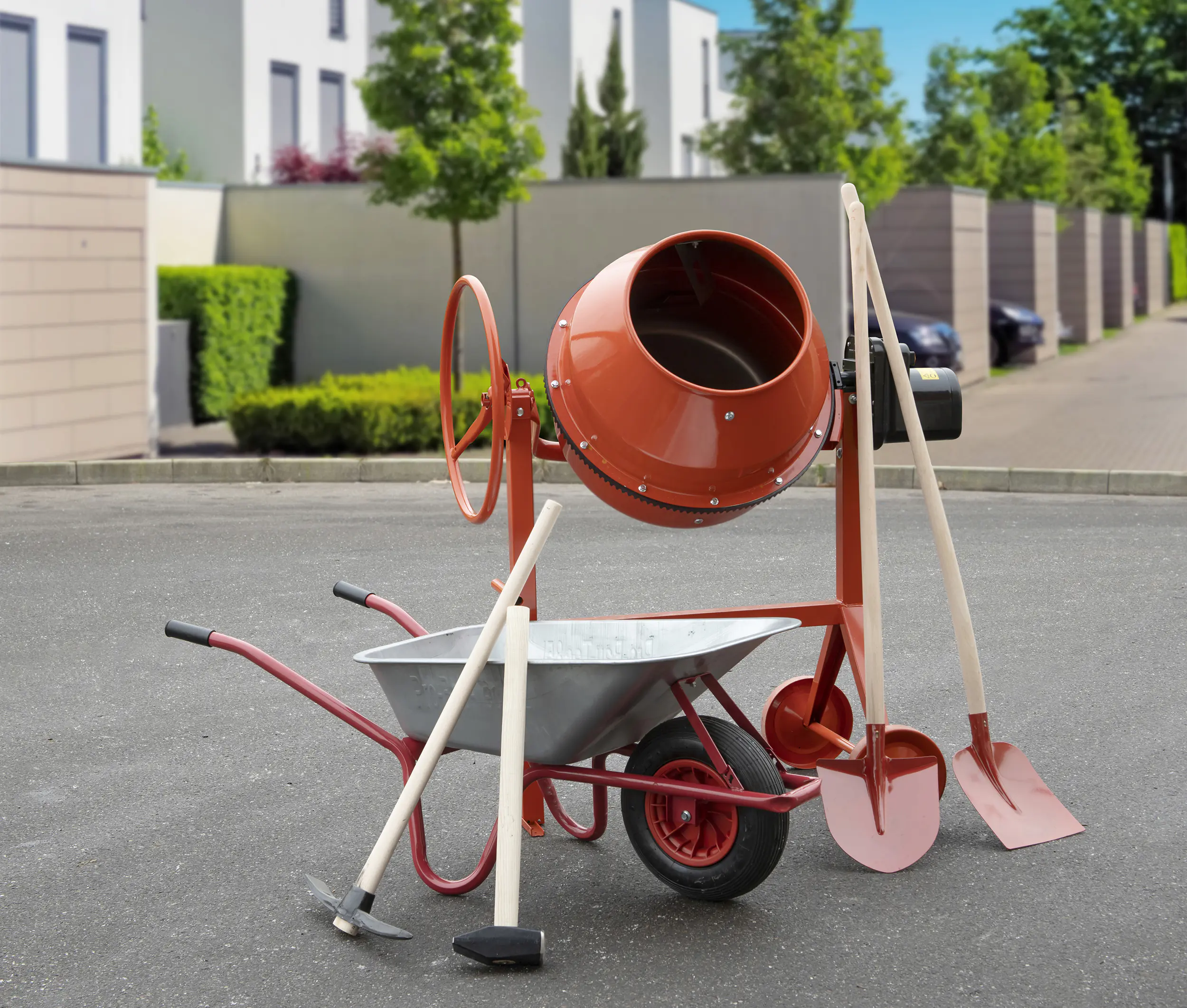 Freund Victoria Standard Holsteiner Schaufel rot lackiert