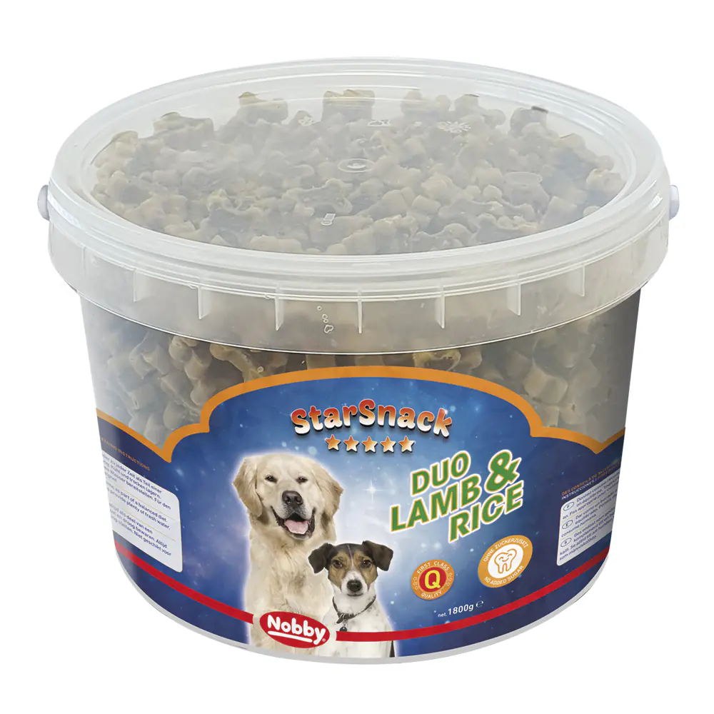 Nobby Hundeleckerli StarSnack 1,8 kg Lamm & Reis