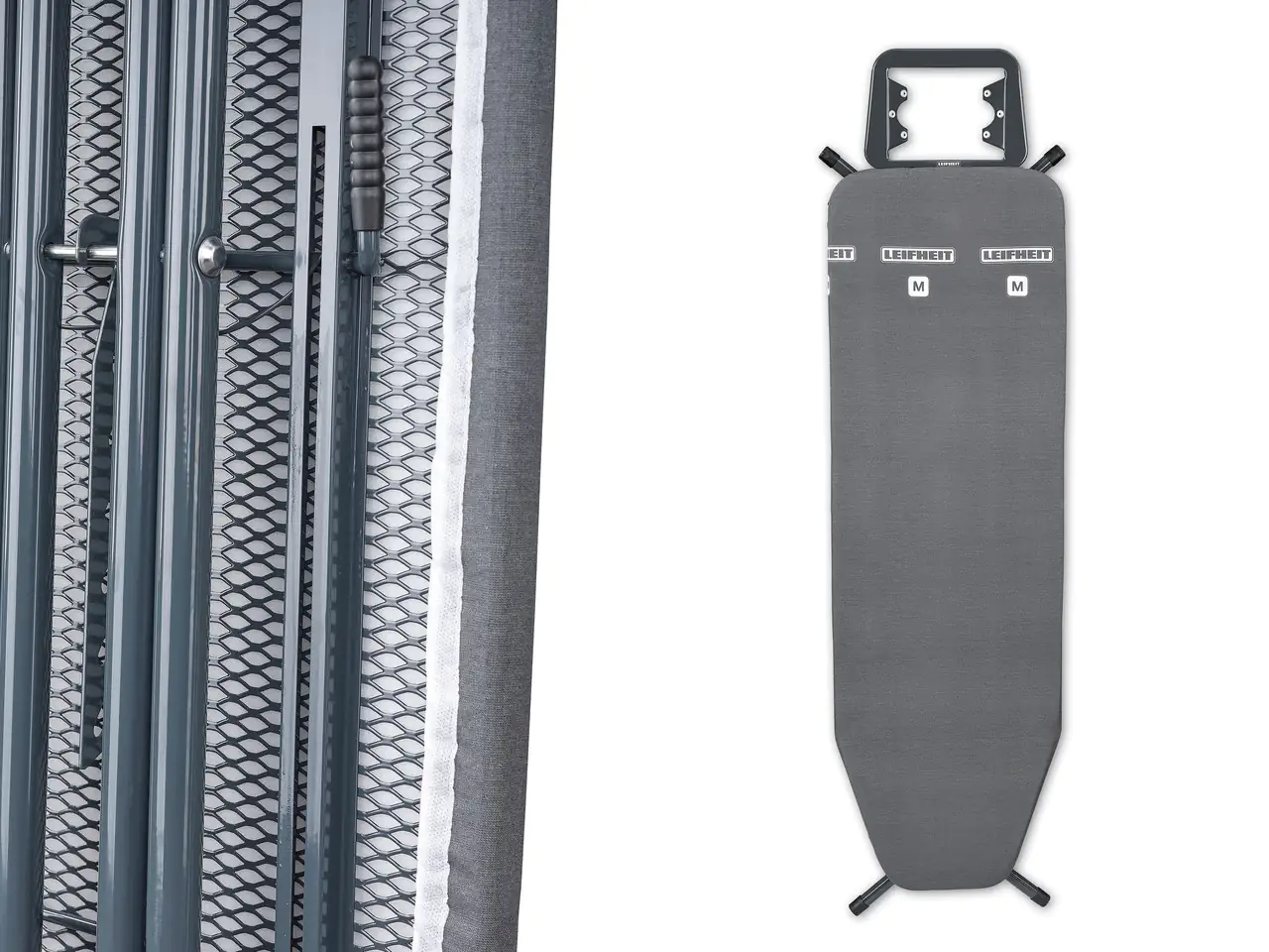 Leifheit Bügelbrett Classic M Black 120 x 38 cm