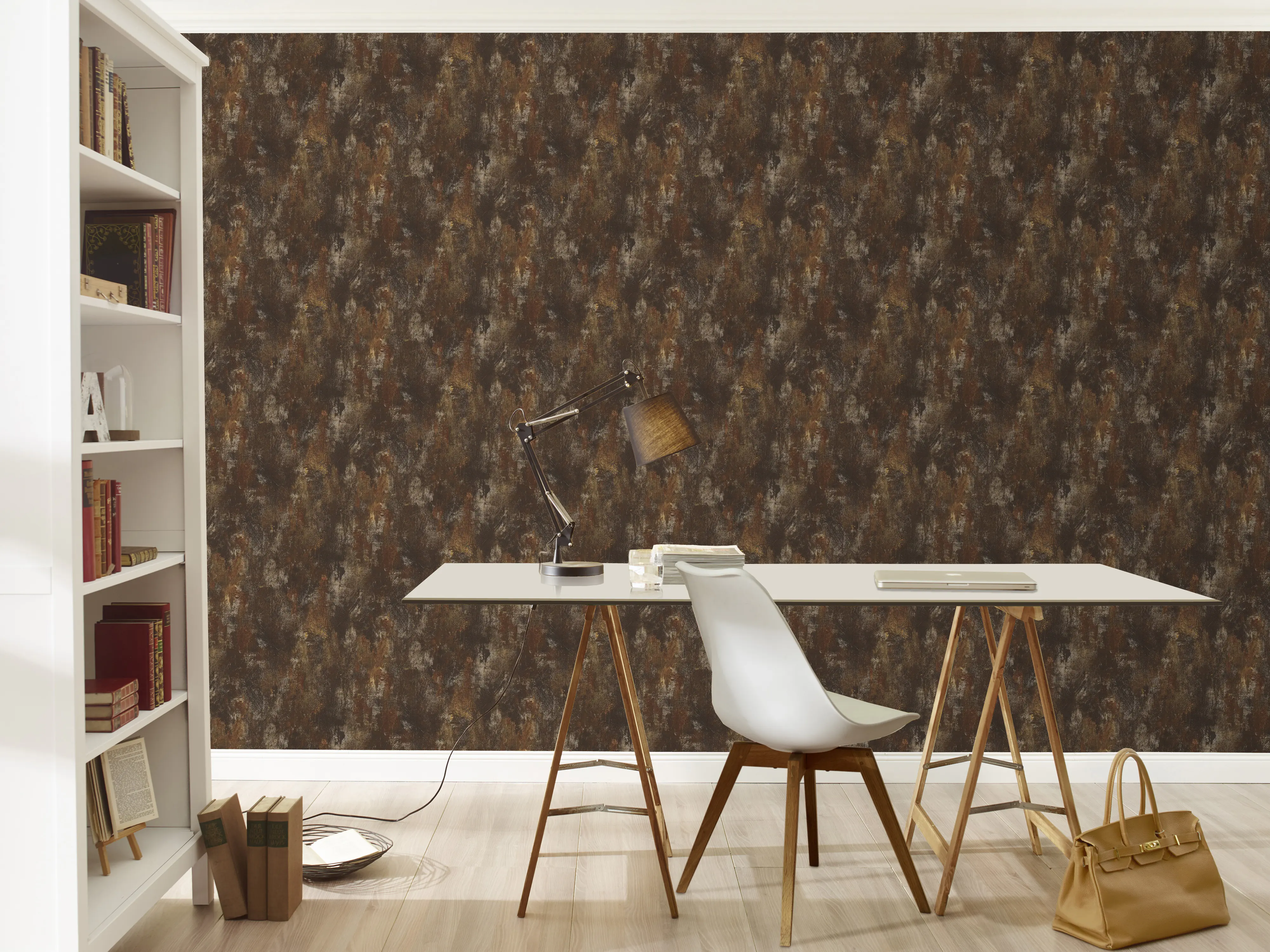 Rasch Vliestapete 418224 Selection muster braun 10,05 x 0,53 m