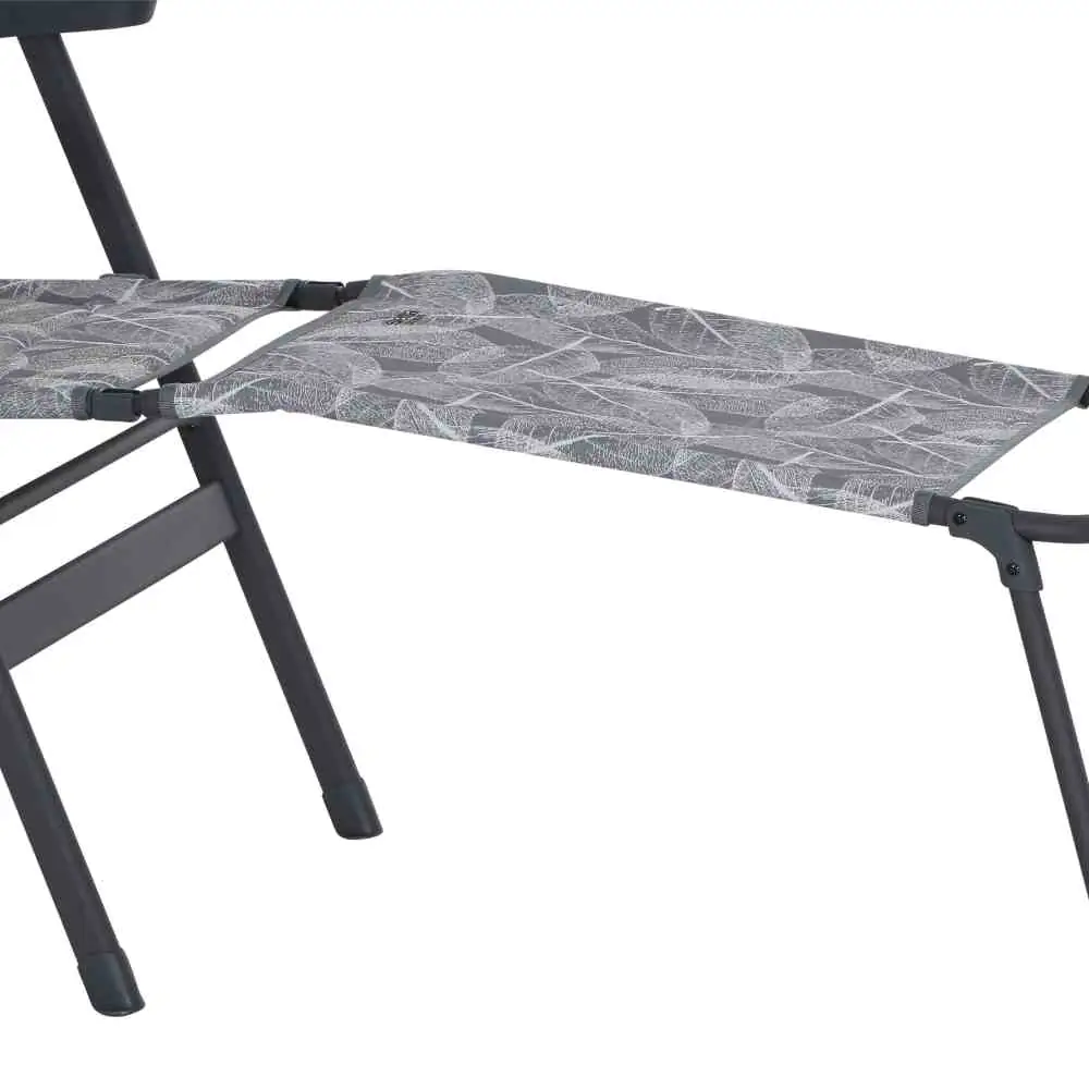 Siena Garden Fußstütze zu Campingstuhl Natura 65 x 48 x 42 cm