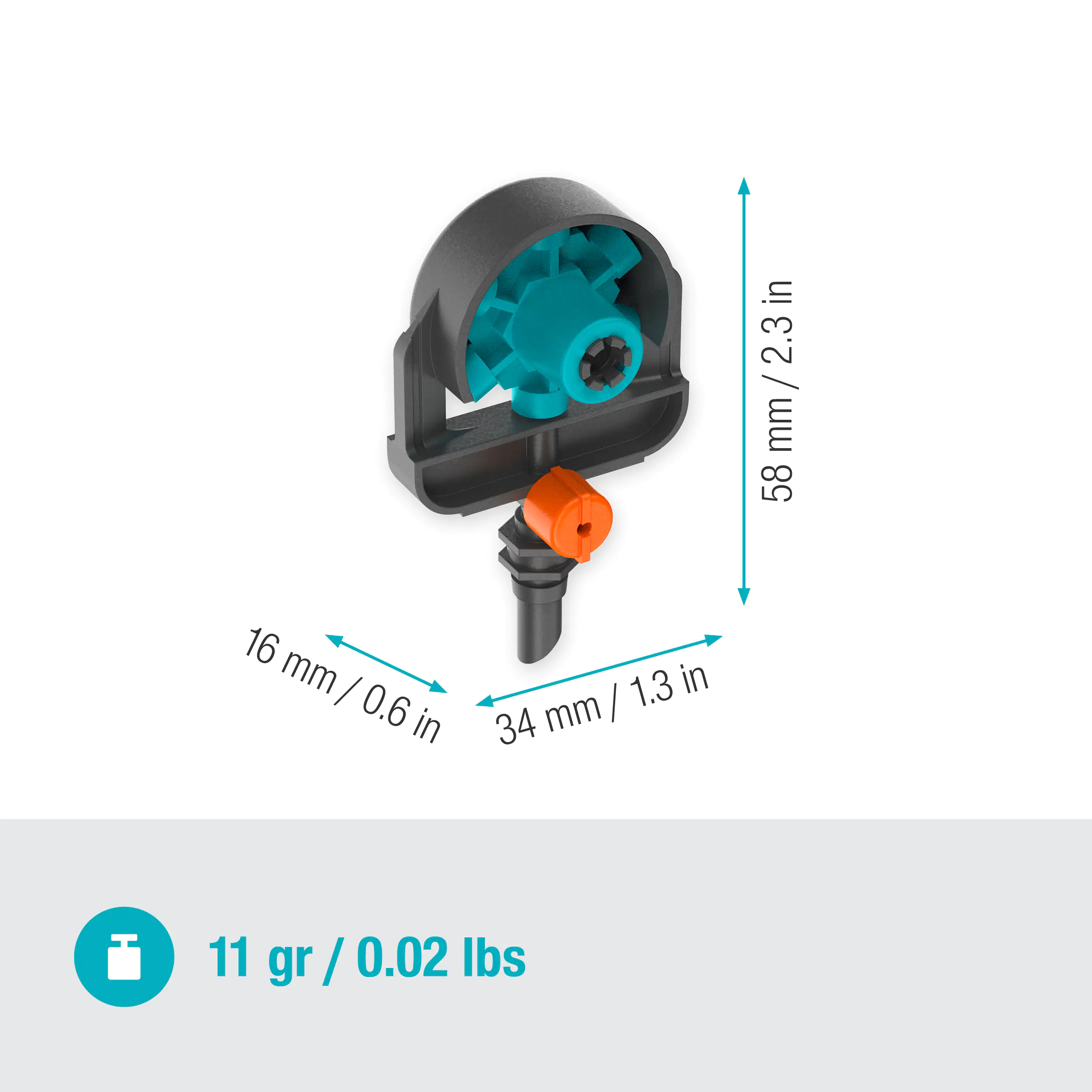 Gardena Sprühdüse 6 in 1