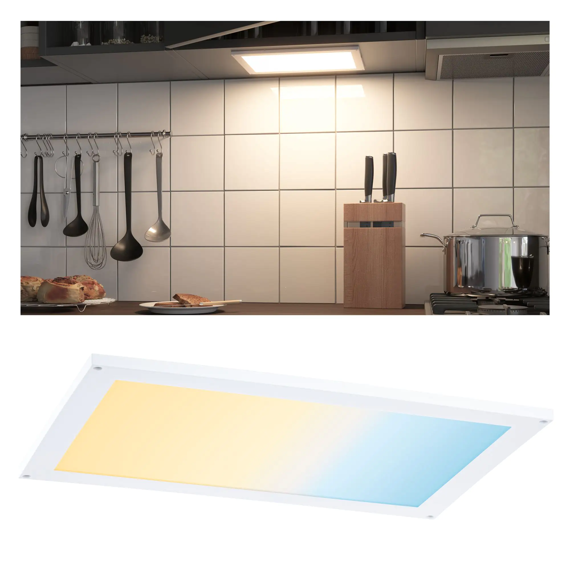 Paulmann Clever Connect Panel Flad weiß matt tunable White
