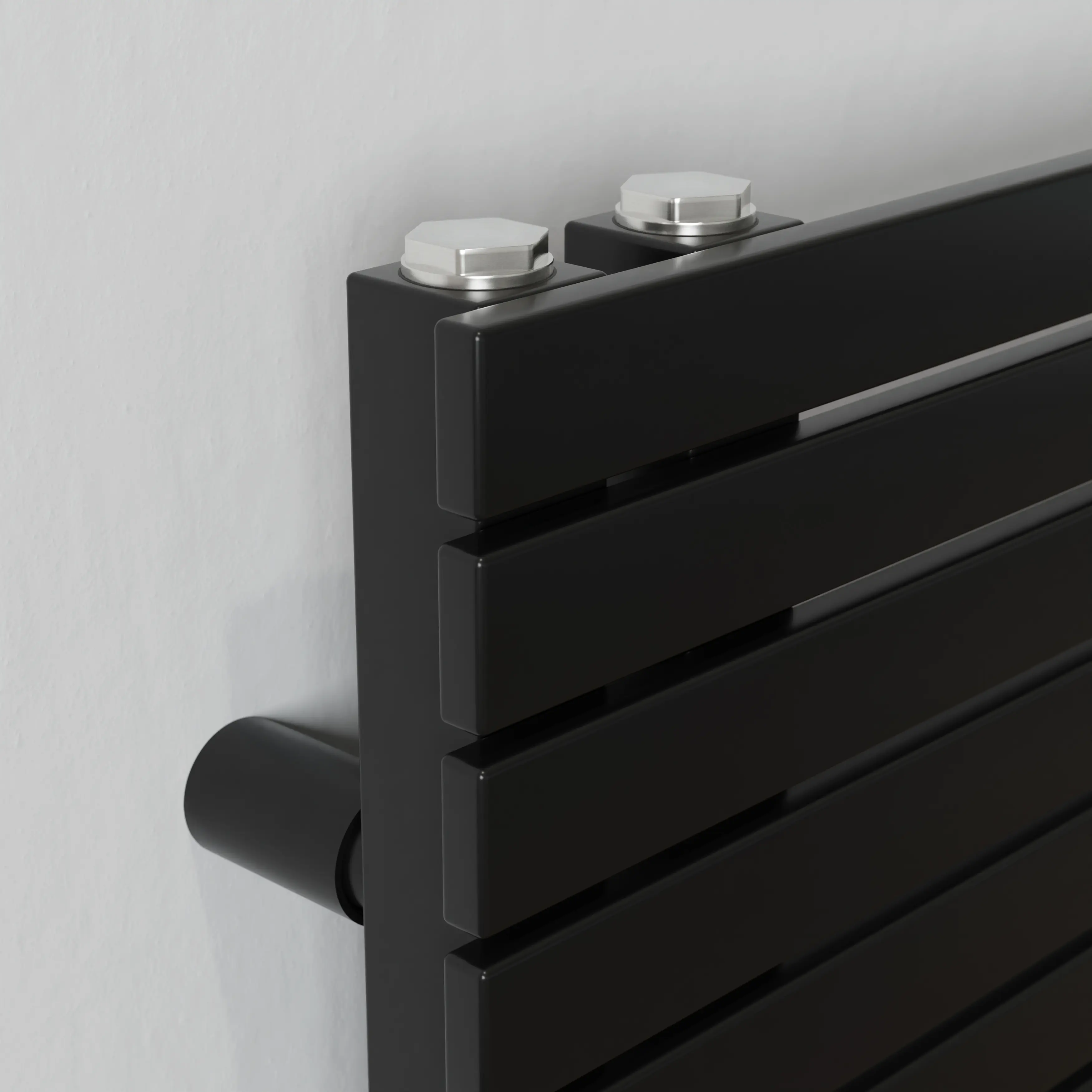 Ximax Handtuchheizkörper P2-Open Slim 167,5 x 60 cm 788 Watt schwarz matt
