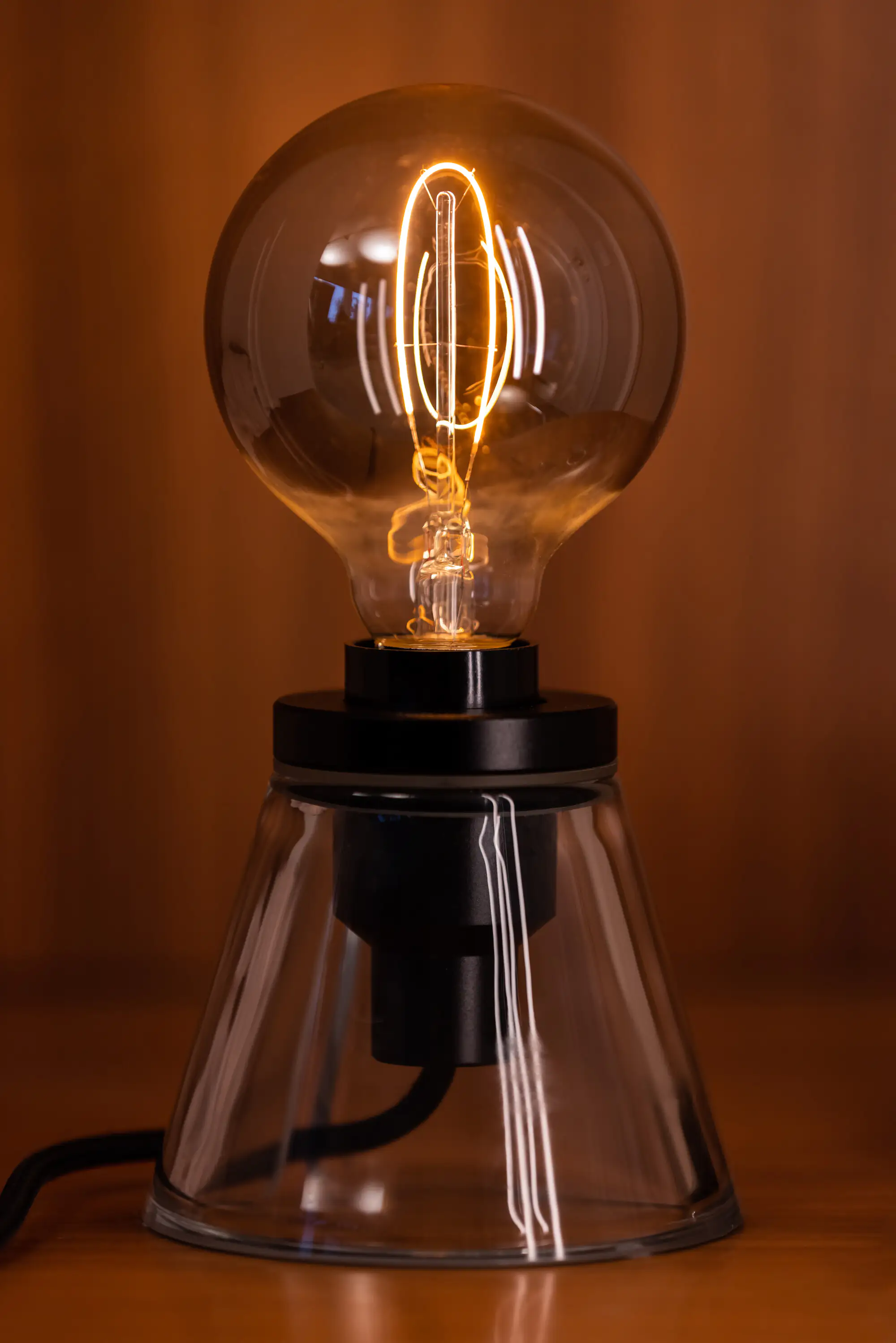 Ledvance LED Leuchtmittel Vintage 1906 Globe G95 E27 3,4W warmweiß, rauch