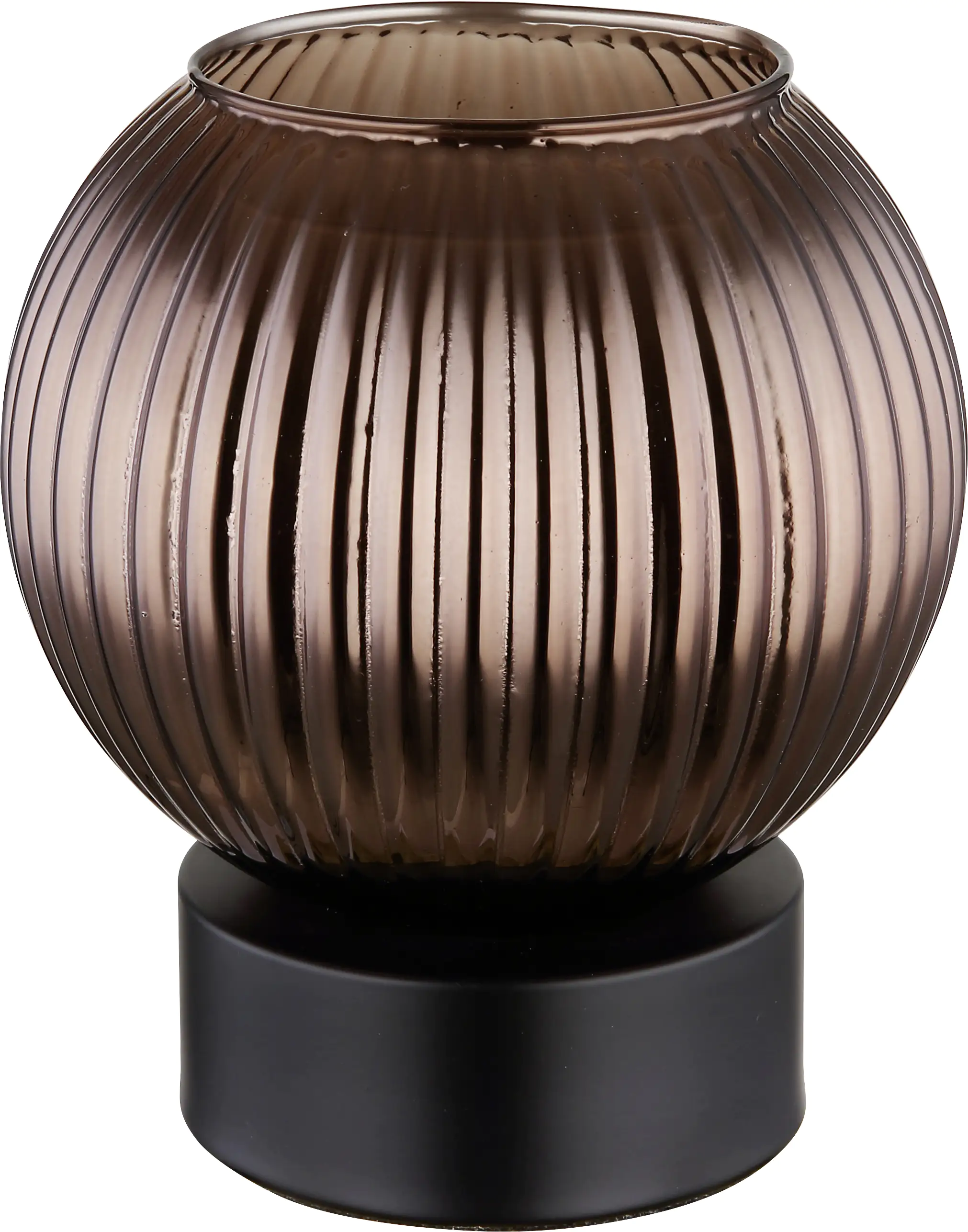 Globo Tischleuchte Zumba schwarz bronze 17 x 15 cm