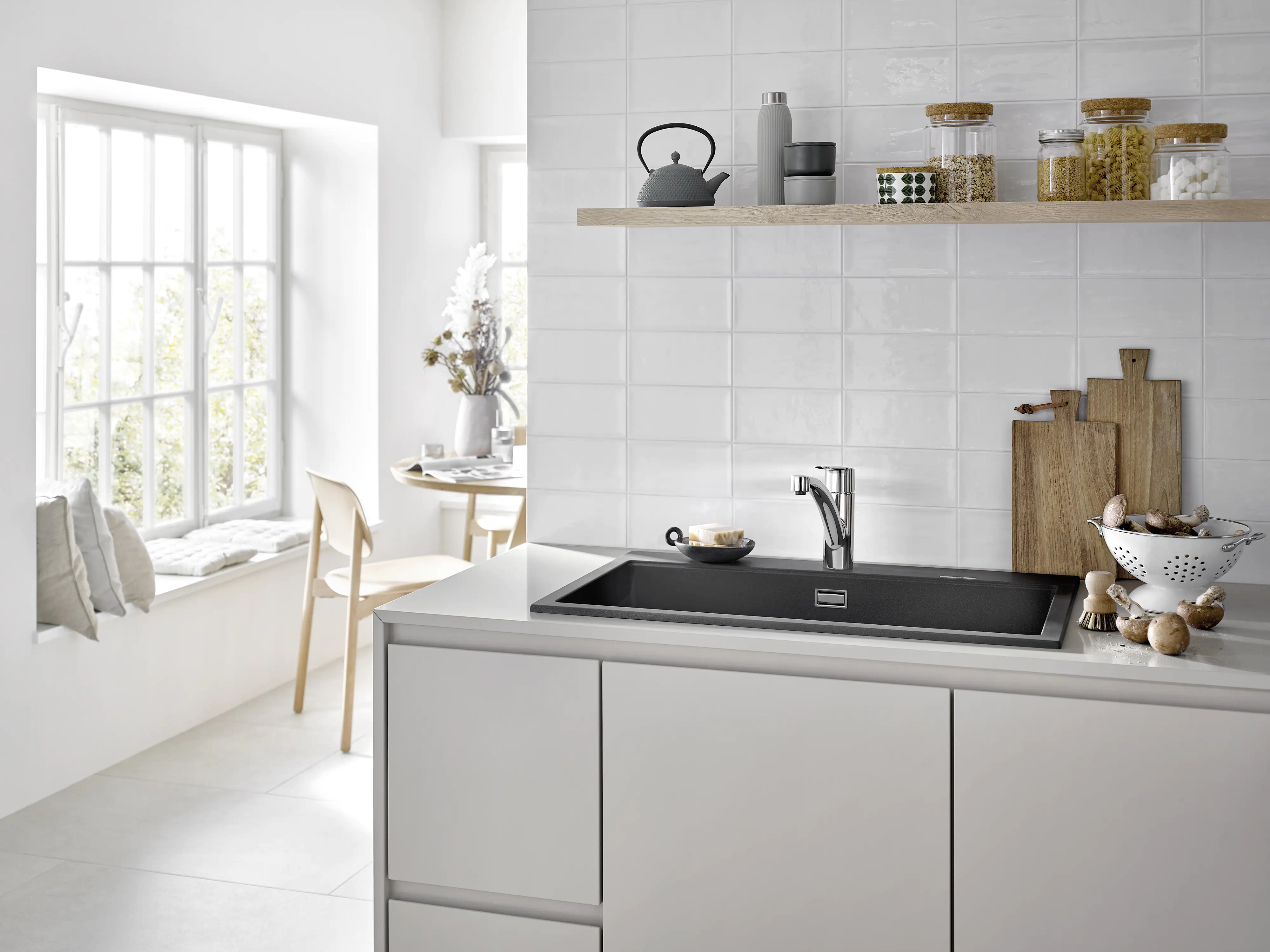 Grohe Quickfix Küchenarmatur Start chrom