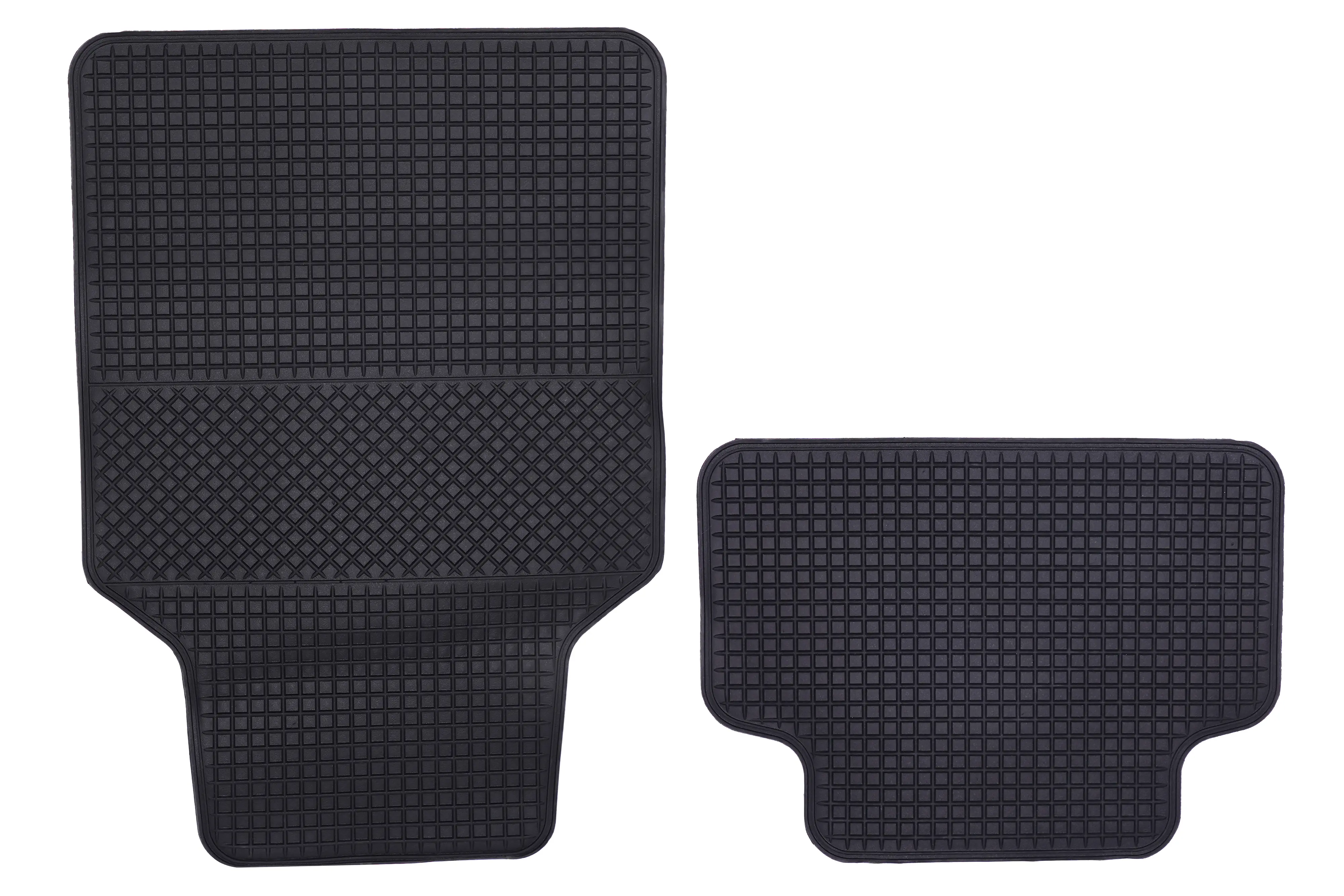 TrendLine Universal Fußmatten Wabenmatte Komplett-Set schwarz 4-tlg.