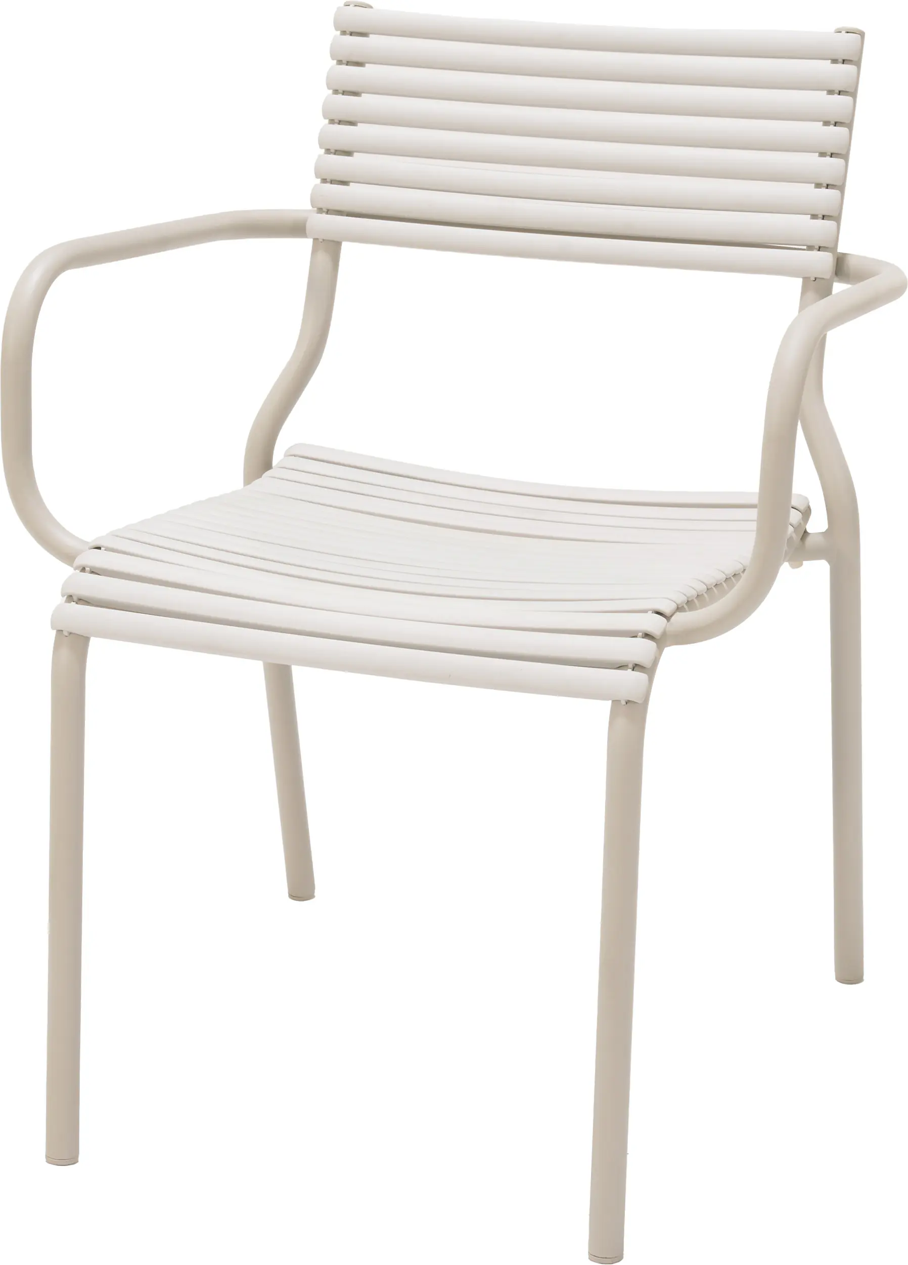Primaster Gartenstuhl Aluminium Tossa stapelbar coral sand