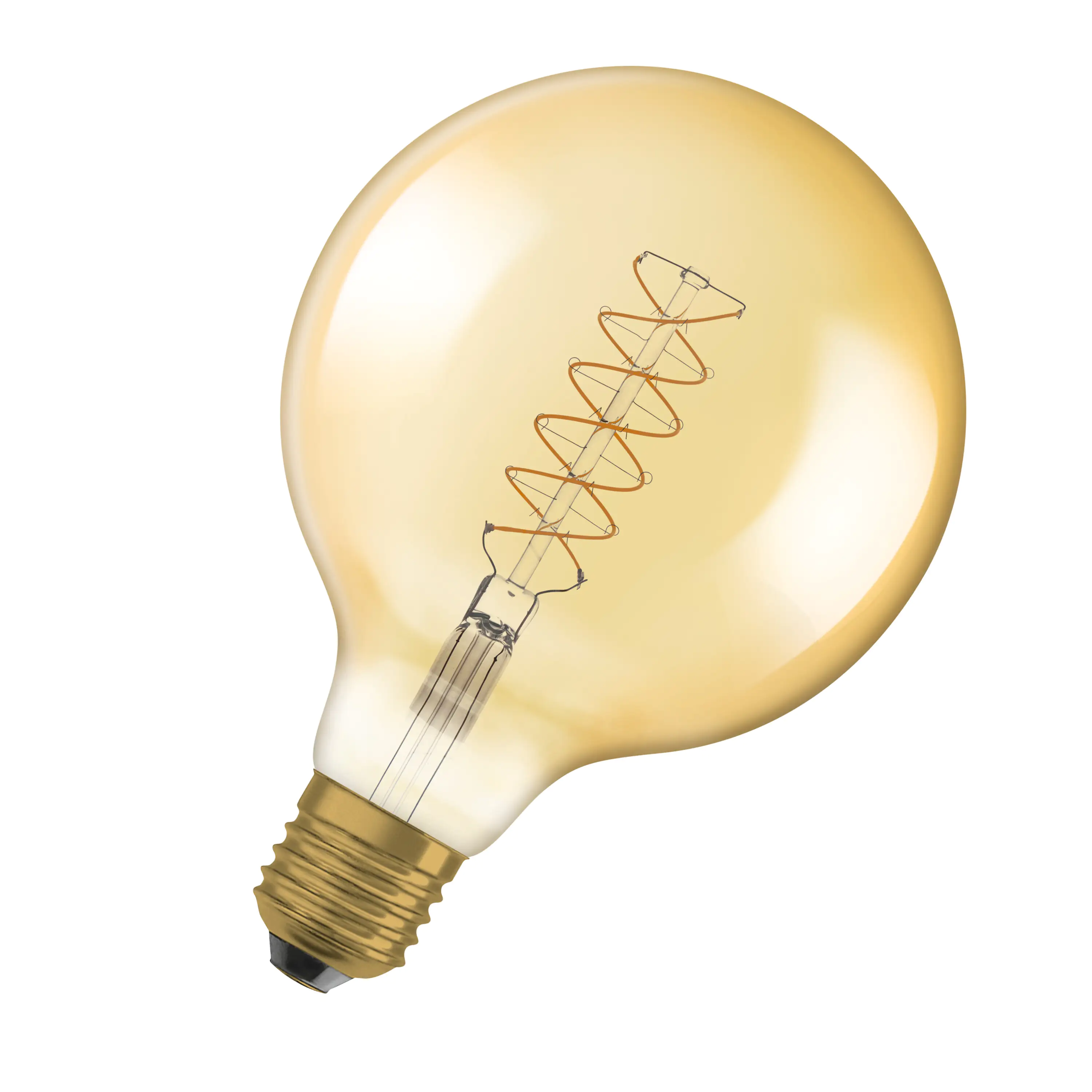 Osram LED Leuchtmittel Globe 125 E27 7 W warmweiß amber