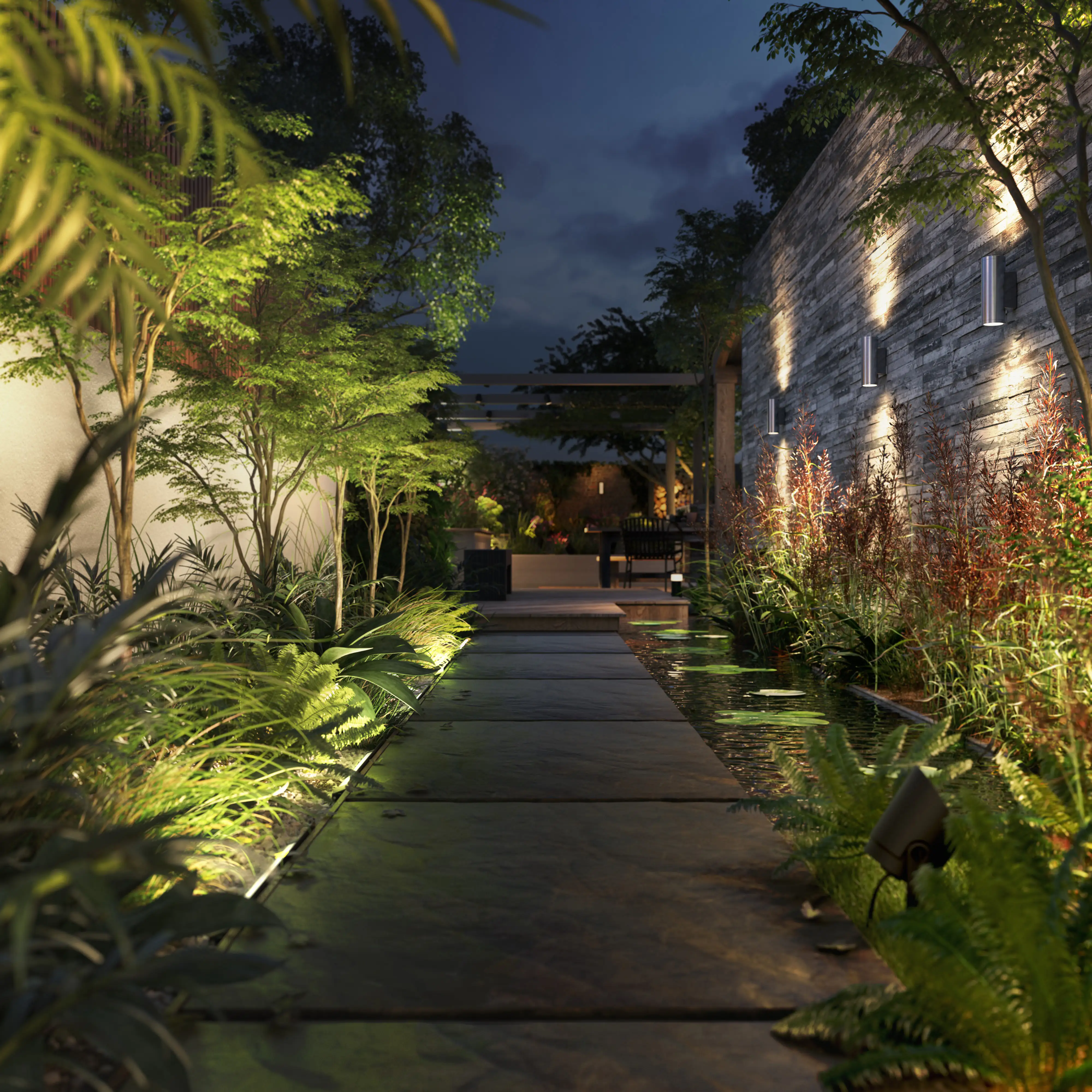 Philips Hue Netzteil 40W Outdoor schwarz, 1,5m